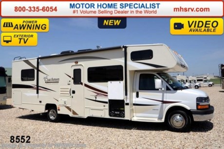 /GA 8/25/14 &lt;a href=&quot;http://www.mhsrv.com/coachmen-rv/&quot;&gt;&lt;img src=&quot;http://www.mhsrv.com/images/sold-coachmen.jpg&quot; width=&quot;383&quot; height=&quot;141&quot; border=&quot;0&quot;/&gt;&lt;/a&gt; World&#39;s RV Show Sale Priced Now Through Sept 6th. Call 800-335-6054 for Details. Receive a $1,000 VISA Gift Card with purchase from Motor Home Specialist while supplies last!  Family Owned &amp; Operated and the #1 Volume Selling Motor Home Dealer in the World as well as the #1 Coachmen Dealer in the World. &lt;object width=&quot;400&quot; height=&quot;300&quot;&gt;&lt;param name=&quot;movie&quot; value=&quot;//www.youtube.com/v/Up9m210doqE?version=3&amp;amp;hl=en_US&quot;&gt;&lt;/param&gt;&lt;param name=&quot;allowFullScreen&quot; value=&quot;true&quot;&gt;&lt;/param&gt;&lt;param name=&quot;allowscriptaccess&quot; value=&quot;always&quot;&gt;&lt;/param&gt;&lt;embed src=&quot;//www.youtube.com/v/Up9m210doqE?version=3&amp;amp;hl=en_US&quot; type=&quot;application/x-shockwave-flash&quot; width=&quot;400&quot; height=&quot;300&quot; allowscriptaccess=&quot;always&quot; allowfullscreen=&quot;true&quot;&gt;&lt;/embed&gt;&lt;/object&gt;  MSRP $83,256. New 2015 Coachmen Freelander Model 28QB. This Class C RV measures approximately 30 feet 9 inches in length and features a tremendous amount of living &amp; storage area. This beautiful RV includes the Anniversary package featuring high gloss colored fiberglass sidewalls, fiberglass running boards, tinted windows, 3 burner range with oven, stainless steel wheel inserts, AM/FM stereo, rear ladder, Travel East Roadside Assistance, 50 gallon fresh water tank, 5,000 lb. hitch, glass shower door, Onan generator, 80 inch long bed, roller bearing drawer glides, Azdel Composite sidewall and Thermofoil countertops. Additional options include the all new Platinum wood color, exterior privacy windshield cover, air assisted suspension, spare tire, 15K BTU A/C with heat pump, exterior entertainment center and 24&quot; LCD TV w/DVD, as well as the Freelander Premier Package which including an electric awning, back-up camera, child safety net and ladder and heated holding tanks.  The Coachmen Freelander RV also features a Chevy 4500 series chassis, 6.0L Vortec V-8, 6-speed automatic transmission, 57 gallon fuel tank and more. For additional coach information, brochures, window sticker, videos, photos, Freelander reviews &amp; testimonials as well as additional information about Motor Home Specialist and our manufacturers please visit us at MHSRV .com or call 800-335-6054. At Motor Home Specialist we DO NOT charge any prep or orientation fees like you will find at other dealerships. All sale prices include a 200 point inspection, interior &amp; exterior wash &amp; detail of vehicle, a thorough coach orientation with an MHS technician, an RV Starter&#39;s kit, a nights stay in our delivery park featuring landscaped and covered pads with full hook-ups and much more. WHY PAY MORE?... WHY SETTLE FOR LESS?