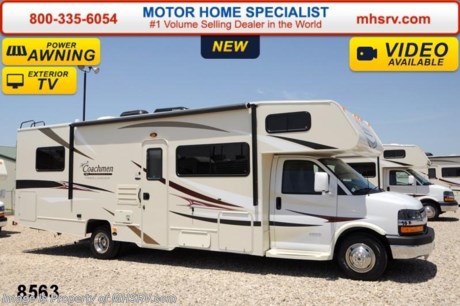 /AL 7/14/14 &lt;a href=&quot;http://www.mhsrv.com/coachmen-rv/&quot;&gt;&lt;img src=&quot;http://www.mhsrv.com/images/sold-coachmen.jpg&quot; width=&quot;383&quot; height=&quot;141&quot; border=&quot;0&quot; /&gt;&lt;/a&gt; Family Owned &amp; Operated and the #1 Volume Selling Motor Home Dealer in the World as well as the #1 Coachmen Dealer in the World. &lt;object width=&quot;400&quot; height=&quot;300&quot;&gt;&lt;param name=&quot;movie&quot; value=&quot;//www.youtube.com/v/Up9m210doqE?version=3&amp;amp;hl=en_US&quot;&gt;&lt;/param&gt;&lt;param name=&quot;allowFullScreen&quot; value=&quot;true&quot;&gt;&lt;/param&gt;&lt;param name=&quot;allowscriptaccess&quot; value=&quot;always&quot;&gt;&lt;/param&gt;&lt;embed src=&quot;//www.youtube.com/v/Up9m210doqE?version=3&amp;amp;hl=en_US&quot; type=&quot;application/x-shockwave-flash&quot; width=&quot;400&quot; height=&quot;300&quot; allowscriptaccess=&quot;always&quot; allowfullscreen=&quot;true&quot;&gt;&lt;/embed&gt;&lt;/object&gt;  MSRP $83,256. New 2015 Coachmen Freelander Model 28QB. This Class C RV measures approximately 30 feet 9 inches in length and features a tremendous amount of living &amp; storage area. This beautiful RV includes the Anniversary package featuring high gloss colored fiberglass sidewalls, fiberglass running boards, tinted windows, 3 burner range with oven, stainless steel wheel inserts, AM/FM stereo, rear ladder, Travel East Roadside Assistance, 50 gallon fresh water tank, 5,000 lb. hitch, glass shower door, Onan generator, 80 inch long bed, roller bearing drawer glides, Azdel Composite sidewall and Thermofoil countertops. Additional options include the all new Platinum wood color, exterior privacy windshield cover, air assisted suspension, spare tire, 15K BTU A/C with heat pump, exterior entertainment center and 24&quot; LCD TV w/DVD, as well as the Freelander Premier Package which including an electric awning, back-up camera, child safety net and ladder and heated holding tanks.  The Coachmen Freelander RV also features a Chevy 4500 series chassis, 6.0L Vortec V-8, 6-speed automatic transmission, 57 gallon fuel tank and more. For additional coach information, brochures, window sticker, videos, photos, Freelander reviews &amp; testimonials as well as additional information about Motor Home Specialist and our manufacturers please visit us at MHSRV .com or call 800-335-6054. At Motor Home Specialist we DO NOT charge any prep or orientation fees like you will find at other dealerships. All sale prices include a 200 point inspection, interior &amp; exterior wash &amp; detail of vehicle, a thorough coach orientation with an MHS technician, an RV Starter&#39;s kit, a nights stay in our delivery park featuring landscaped and covered pads with full hook-ups and much more. WHY PAY MORE?... WHY SETTLE FOR LESS?