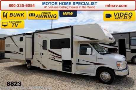 &lt;a href=&quot;http://www.mhsrv.com/coachmen-rv/&quot;&gt;&lt;img src=&quot;http://www.mhsrv.com/images/sold-coachmen.jpg&quot; width=&quot;383&quot; height=&quot;141&quot; border=&quot;0&quot;/&gt;&lt;/a&gt;  Receive a $2,000 VISA Gift Card with purchase from Motor Home Specialist while supplies last.  Family Owned &amp; Operated and the #1 Volume Selling Motor Home Dealer in the World as well as the #1 Coachmen Dealer in the World. 
&lt;object width=&quot;400&quot; height=&quot;300&quot;&gt;&lt;param name=&quot;movie&quot; value=&quot;http://www.youtube.com/v/RqNmQzNdFZ8?version=3&amp;amp;hl=en_US&quot;&gt;&lt;/param&gt;&lt;param name=&quot;allowFullScreen&quot; value=&quot;true&quot;&gt;&lt;/param&gt;&lt;param name=&quot;allowscriptaccess&quot; value=&quot;always&quot;&gt;&lt;/param&gt;&lt;embed src=&quot;http://www.youtube.com/v/RqNmQzNdFZ8?version=3&amp;amp;hl=en_US&quot; type=&quot;application/x-shockwave-flash&quot; width=&quot;400&quot; height=&quot;300&quot; allowscriptaccess=&quot;always&quot; allowfullscreen=&quot;true&quot;&gt;&lt;/embed&gt;&lt;/object&gt;  MSRP $95,646. New 2015 Coachmen Freelander Model 32BH is approximately 32 feet 6 inches in length with bunk beds: This Class C RV is powered by a 6.8L V-10 Ford engine &amp; 6 speed automatic transmission. This beautiful coach features the Anniversary pack which includes high gloss colored fiberglass sidewalls, fiberglass running boards, tinted windows, 3 burner range with oven, stainless steel wheel inserts, AM/FM stereo, rear ladder, Travel East Roadside Assistance, 50 gallon fresh water tank, slide-out room awnings, 5,000 lb. hitch, glass shower door, Onan generator, 80 inch long bed, roller bearing drawer glides, Azdel Composite sidewall and Thermofoil counter tops.  Additional options include a swivel driver seat, exterior privacy windshield cover, air assist suspension, spare tire, 15.0 BTU A/C with heat pump, upgraded Serta mattress, (2) TV/DVD players in bunk area, exterior entertainment center, LCD TV with DVD player and the beautiful Platinum wood package. For additional coach information, brochures, window sticker, videos, photos, Freelander reviews &amp; testimonials as well as additional information about Motor Home Specialist and our manufacturers please visit us at MHSRV .com or call 800-335-6054. At Motor Home Specialist we DO NOT charge any prep or orientation fees like you will find at other dealerships. All sale prices include a 200 point inspection, interior &amp; exterior wash &amp; detail of vehicle, a thorough coach orientation with an MHS technician, an RV Starter&#39;s kit, a nights stay in our delivery park featuring landscaped and covered pads with full hook-ups and much more. WHY PAY MORE?... WHY SETTLE FOR LESS?

