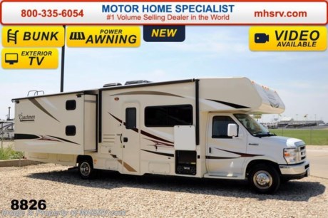 /TX 9/1/14 &lt;a href=&quot;http://www.mhsrv.com/coachmen-rv/&quot;&gt;&lt;img src=&quot;http://www.mhsrv.com/images/sold-coachmen.jpg&quot; width=&quot;383&quot; height=&quot;141&quot; border=&quot;0&quot;/&gt;&lt;/a&gt; World&#39;s RV Show Sale Priced Now Through Sept 6th. Call 800-335-6054 for Details.  Family Owned &amp; Operated and the #1 Volume Selling Motor Home Dealer in the World as well as the #1 Coachmen Dealer in the World. 
&lt;object width=&quot;400&quot; height=&quot;300&quot;&gt;&lt;param name=&quot;movie&quot; value=&quot;http://www.youtube.com/v/RqNmQzNdFZ8?version=3&amp;amp;hl=en_US&quot;&gt;&lt;/param&gt;&lt;param name=&quot;allowFullScreen&quot; value=&quot;true&quot;&gt;&lt;/param&gt;&lt;param name=&quot;allowscriptaccess&quot; value=&quot;always&quot;&gt;&lt;/param&gt;&lt;embed src=&quot;http://www.youtube.com/v/RqNmQzNdFZ8?version=3&amp;amp;hl=en_US&quot; type=&quot;application/x-shockwave-flash&quot; width=&quot;400&quot; height=&quot;300&quot; allowscriptaccess=&quot;always&quot; allowfullscreen=&quot;true&quot;&gt;&lt;/embed&gt;&lt;/object&gt;  MSRP $95,646. New 2015 Coachmen Freelander Model 32BH is approximately 32 feet 6 inches in length with bunk beds: This Class C RV is powered by a 6.8L V-10 Ford engine &amp; 6 speed automatic transmission. This beautiful coach features the Anniversary pack which includes high gloss colored fiberglass sidewalls, fiberglass running boards, tinted windows, 3 burner range with oven, stainless steel wheel inserts, AM/FM stereo, rear ladder, Travel East Roadside Assistance, 50 gallon fresh water tank, slide-out room awnings, 5,000 lb. hitch, glass shower door, Onan generator, 80 inch long bed, roller bearing drawer glides, Azdel Composite sidewall and Thermofoil counter tops.  Additional options include a swivel driver seat, exterior privacy windshield cover, air assist suspension, spare tire, 15.0 BTU A/C with heat pump, upgraded Serta mattress, (2) TV/DVD players in bunk area, exterior entertainment center, LCD TV with DVD player and the beautiful Platinum wood package. For additional coach information, brochures, window sticker, videos, photos, Freelander reviews &amp; testimonials as well as additional information about Motor Home Specialist and our manufacturers please visit us at MHSRV .com or call 800-335-6054. At Motor Home Specialist we DO NOT charge any prep or orientation fees like you will find at other dealerships. All sale prices include a 200 point inspection, interior &amp; exterior wash &amp; detail of vehicle, a thorough coach orientation with an MHS technician, an RV Starter&#39;s kit, a nights stay in our delivery park featuring landscaped and covered pads with full hook-ups and much more. WHY PAY MORE?... WHY SETTLE FOR LESS?
