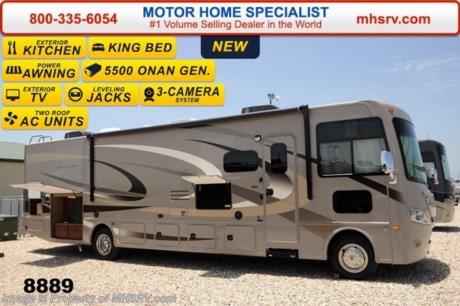 /TX 10/15/14 &lt;a href=&quot;http://www.mhsrv.com/thor-motor-coach/&quot;&gt;&lt;img src=&quot;http://www.mhsrv.com/images/sold-thor.jpg&quot; width=&quot;383&quot; height=&quot;141&quot; border=&quot;0&quot;/&gt;&lt;/a&gt;
Receive a $1,000 VISA Gift Card with purchase from Motor Home Specialist while supplies last.  Family Owned &amp; Operated and the #1 Volume Selling Motor Home Dealer in the World as well as the #1 Thor Motor Coach Dealer in the World. 
&lt;object width=&quot;400&quot; height=&quot;300&quot;&gt;&lt;param name=&quot;movie&quot; value=&quot;//www.youtube.com/v/kmlpm26tPJA?hl=en_US&amp;amp;version=3&quot;&gt;&lt;/param&gt;&lt;param name=&quot;allowFullScreen&quot; value=&quot;true&quot;&gt;&lt;/param&gt;&lt;param name=&quot;allowscriptaccess&quot; value=&quot;always&quot;&gt;&lt;/param&gt;&lt;embed src=&quot;//www.youtube.com/v/kmlpm26tPJA?hl=en_US&amp;amp;version=3&quot; type=&quot;application/x-shockwave-flash&quot; width=&quot;400&quot; height=&quot;300&quot; allowscriptaccess=&quot;always&quot; allowfullscreen=&quot;true&quot;&gt;&lt;/embed&gt;&lt;/object&gt;     The New 2015 Thor Motor Coach Hurricane Model 34F. MSRP $134,644. This all new Class A motor home is approximately 35 foot 10 inches in length and features a Ford chassis, a V-10 Ford engine, 5.5 KW Onan generator, a full wall slide, booth dinette, side hinged baggage doors, king size bed &amp; a sofa with Hide-A-Bed. Optional equipment includes the beautiful HD-Max exterior, LCD TV in bedroom, exterior entertainment center, solid surface kitchen countertop, power roof vent, valve stem extenders, holding tanks with heat pads, drop down electric overhead bunk as well as an exterior kitchen including refrigerator, sink, portable grill and inverter. The all new Thor Motor Coach Hurricane RV also features automatic hydraulic leveling jacks, second auxiliary battery, large LCD TV, tinted one piece windshield, power patio awning with integrated LED lighting, two roof A/C units, night shades, refrigerator, microwave, oven and much more. For additional coach information, brochures, window sticker, videos, photos, Hurricane reviews &amp; testimonials as well as additional information about Motor Home Specialist and our manufacturers please visit us at MHSRV .com or call 800-335-6054. At Motor Home Specialist we DO NOT charge any prep or orientation fees like you will find at other dealerships. All sale prices include a 200 point inspection, interior &amp; exterior wash &amp; detail of vehicle, a thorough coach orientation with an MHS technician, an RV Starter&#39;s kit, a nights stay in our delivery park featuring landscaped and covered pads with full hook-ups and much more. WHY PAY MORE?... WHY SETTLE FOR LESS?
&lt;object width=&quot;400&quot; height=&quot;300&quot;&gt;&lt;param name=&quot;movie&quot; value=&quot;//www.youtube.com/v/VZXdH99Xe00?hl=en_US&amp;amp;version=3&quot;&gt;&lt;/param&gt;&lt;param name=&quot;allowFullScreen&quot; value=&quot;true&quot;&gt;&lt;/param&gt;&lt;param name=&quot;allowscriptaccess&quot; value=&quot;always&quot;&gt;&lt;/param&gt;&lt;embed src=&quot;//www.youtube.com/v/VZXdH99Xe00?hl=en_US&amp;amp;version=3&quot; type=&quot;application/x-shockwave-flash&quot; width=&quot;400&quot; height=&quot;300&quot; allowscriptaccess=&quot;always&quot; allowfullscreen=&quot;true&quot;&gt;&lt;/embed&gt;&lt;/object&gt; 