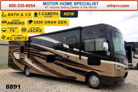 /TX 7/14/14 &lt;a href=&quot;http://www.mhsrv.com/thor-motor-coach/&quot;&gt;&lt;img src=&quot;http://www.mhsrv.com/images/sold-thor.jpg&quot; width=&quot;383&quot; height=&quot;141&quot; border=&quot;0&quot; /&gt;&lt;/a&gt; Sale Price at MHSRV .com or Call 800-335-6054.  Family Owned &amp; Operated and the #1 Volume Selling Motor Home Dealer in the World as well as the #1 Thor Motor Coach Dealer in the World. 
&lt;object width=&quot;400&quot; height=&quot;300&quot;&gt;&lt;param name=&quot;movie&quot; value=&quot;//www.youtube.com/v/kmlpm26tPJA?hl=en_US&amp;amp;version=3&quot;&gt;&lt;/param&gt;&lt;param name=&quot;allowFullScreen&quot; value=&quot;true&quot;&gt;&lt;/param&gt;&lt;param name=&quot;allowscriptaccess&quot; value=&quot;always&quot;&gt;&lt;/param&gt;&lt;embed src=&quot;//www.youtube.com/v/kmlpm26tPJA?hl=en_US&amp;amp;version=3&quot; type=&quot;application/x-shockwave-flash&quot; width=&quot;400&quot; height=&quot;300&quot; allowscriptaccess=&quot;always&quot; allowfullscreen=&quot;true&quot;&gt;&lt;/embed&gt;&lt;/object&gt;     The New 2015 Thor Motor Coach Hurricane Model 34E. MSRP $142,152. This all new Class A bath &amp; 1/2 motor home is approximately 35 foot 5 inches in length and features a Ford chassis, a V-10 Ford engine, 5.5 KW Onan generator, 2 slides, U-Shaped booth dinette, side hinged baggage doors &amp; a sofa with sleeper. Optional equipment includes the beautiful full body paint exterior, frameless dual pane windows, power driver seat, LCD TV in bedroom, exterior entertainment center, solid surface kitchen countertop, power roof vent, valve stem extenders, holding tanks with heat pads and drop down electric overhead bunk. The all new Thor Motor Coach Hurricane RV also features automatic hydraulic leveling jacks, second auxiliary battery, large LCD TV, tinted one piece windshield, power patio awning with integrated LED lighting, two roof A/C units, night shades, refrigerator, microwave, oven and much more. For additional coach information, brochures, window sticker, videos, photos, Hurricane reviews &amp; testimonials as well as additional information about Motor Home Specialist and our manufacturers please visit us at MHSRV .com or call 800-335-6054. At Motor Home Specialist we DO NOT charge any prep or orientation fees like you will find at other dealerships. All sale prices include a 200 point inspection, interior &amp; exterior wash &amp; detail of vehicle, a thorough coach orientation with an MHS technician, an RV Starter&#39;s kit, a nights stay in our delivery park featuring landscaped and covered pads with full hook-ups and much more. WHY PAY MORE?... WHY SETTLE FOR LESS?
