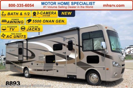 &lt;a href=&quot;http://www.mhsrv.com/thor-motor-coach/&quot;&gt;&lt;img src=&quot;http://www.mhsrv.com/images/sold-thor.jpg&quot; width=&quot;383&quot; height=&quot;141&quot; border=&quot;0&quot;/&gt;&lt;/a&gt;  Receive a $1,000 VISA Gift Card with purchase from Motor Home Specialist while supplies last.  Family Owned &amp; Operated and the #1 Volume Selling Motor Home Dealer in the World as well as the #1 Thor Motor Coach Dealer in the World. 
&lt;object width=&quot;400&quot; height=&quot;300&quot;&gt;&lt;param name=&quot;movie&quot; value=&quot;//www.youtube.com/v/kmlpm26tPJA?hl=en_US&amp;amp;version=3&quot;&gt;&lt;/param&gt;&lt;param name=&quot;allowFullScreen&quot; value=&quot;true&quot;&gt;&lt;/param&gt;&lt;param name=&quot;allowscriptaccess&quot; value=&quot;always&quot;&gt;&lt;/param&gt;&lt;embed src=&quot;//www.youtube.com/v/kmlpm26tPJA?hl=en_US&amp;amp;version=3&quot; type=&quot;application/x-shockwave-flash&quot; width=&quot;400&quot; height=&quot;300&quot; allowscriptaccess=&quot;always&quot; allowfullscreen=&quot;true&quot;&gt;&lt;/embed&gt;&lt;/object&gt;     The New 2015 Thor Motor Coach Hurricane Model 34E. MSRP $131,096. This all new Class A bath &amp; 1/2 motor home is approximately 35 foot 5 inches in length and features a Ford chassis, a V-10 Ford engine, 5.5 KW Onan generator, 2 slides, U-Shaped booth dinette, side hinged baggage doors &amp; a sofa with sleeper. Optional equipment includes the beautiful HD-Max exterior, LCD TV in bedroom, exterior entertainment center, solid surface kitchen countertop, power roof vent, valve stem extenders, holding tanks with heat pads and drop down electric overhead bunk. The all new Thor Motor Coach Hurricane RV also features automatic hydraulic leveling jacks, second auxiliary battery, large LCD TV, tinted one piece windshield, power patio awning with integrated LED lighting, two roof A/C units, night shades, refrigerator, microwave, oven and much more. For additional coach information, brochures, window sticker, videos, photos, Hurricane reviews &amp; testimonials as well as additional information about Motor Home Specialist and our manufacturers please visit us at MHSRV .com or call 800-335-6054. At Motor Home Specialist we DO NOT charge any prep or orientation fees like you will find at other dealerships. All sale prices include a 200 point inspection, interior &amp; exterior wash &amp; detail of vehicle, a thorough coach orientation with an MHS technician, an RV Starter&#39;s kit, a nights stay in our delivery park featuring landscaped and covered pads with full hook-ups and much more. WHY PAY MORE?... WHY SETTLE FOR LESS?
&lt;object width=&quot;400&quot; height=&quot;300&quot;&gt;&lt;param name=&quot;movie&quot; value=&quot;//www.youtube.com/v/VZXdH99Xe00?hl=en_US&amp;amp;version=3&quot;&gt;&lt;/param&gt;&lt;param name=&quot;allowFullScreen&quot; value=&quot;true&quot;&gt;&lt;/param&gt;&lt;param name=&quot;allowscriptaccess&quot; value=&quot;always&quot;&gt;&lt;/param&gt;&lt;embed src=&quot;//www.youtube.com/v/VZXdH99Xe00?hl=en_US&amp;amp;version=3&quot; type=&quot;application/x-shockwave-flash&quot; width=&quot;400&quot; height=&quot;300&quot; allowscriptaccess=&quot;always&quot; allowfullscreen=&quot;true&quot;&gt;&lt;/embed&gt;&lt;/object&gt; 