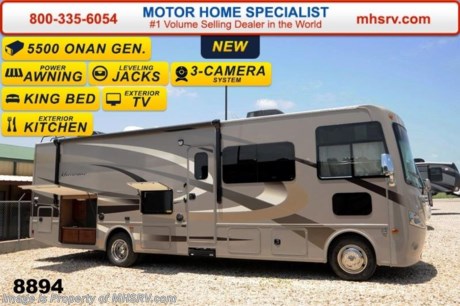 /SOLD /8/29/2014 World&#39;s RV Show Sale Priced Now Through Sept 6th. Call 800-335-6054 for Details. Receive a $1,000 VISA Gift Card with purchase from Motor Home Specialist while supplies last.  Family Owned &amp; Operated and the #1 Volume Selling Motor Home Dealer in the World as well as the #1 Thor Motor Coach Dealer in the World. 
&lt;object width=&quot;400&quot; height=&quot;300&quot;&gt;&lt;param name=&quot;movie&quot; value=&quot;//www.youtube.com/v/kmlpm26tPJA?hl=en_US&amp;amp;version=3&quot;&gt;&lt;/param&gt;&lt;param name=&quot;allowFullScreen&quot; value=&quot;true&quot;&gt;&lt;/param&gt;&lt;param name=&quot;allowscriptaccess&quot; value=&quot;always&quot;&gt;&lt;/param&gt;&lt;embed src=&quot;//www.youtube.com/v/kmlpm26tPJA?hl=en_US&amp;amp;version=3&quot; type=&quot;application/x-shockwave-flash&quot; width=&quot;400&quot; height=&quot;300&quot; allowscriptaccess=&quot;always&quot; allowfullscreen=&quot;true&quot;&gt;&lt;/embed&gt;&lt;/object&gt;     The New 2015 Thor Motor Coach Hurricane Model 32N. MSRP $129,619. This all new Class A motor home is approximately 33 feet in length and features a Ford chassis, a V-10 Ford engine, 5.5 KW Onan generator, full wall slide, king bed, side hinged baggage doors &amp; a sofa with sleeper. Optional equipment includes the beautiful HD-Max exterior, LCD TV in bedroom, exterior entertainment center, solid surface kitchen countertop, power roof vent, valve stem extenders, holding tanks with heat pads, drop down electric overhead bunk as well as an exterior kitchen with refrigerator, sink, portable grill &amp; inverter. The all new Thor Motor Coach Hurricane RV also features automatic hydraulic leveling jacks, second auxiliary battery, large LCD TV, tinted one piece windshield, power patio awning with integrated LED lighting, two roof A/C units, night shades, refrigerator, microwave, oven and much more. For additional coach information, brochures, window sticker, videos, photos, Hurricane reviews &amp; testimonials as well as additional information about Motor Home Specialist and our manufacturers please visit us at MHSRV .com or call 800-335-6054. At Motor Home Specialist we DO NOT charge any prep or orientation fees like you will find at other dealerships. All sale prices include a 200 point inspection, interior &amp; exterior wash &amp; detail of vehicle, a thorough coach orientation with an MHS technician, an RV Starter&#39;s kit, a nights stay in our delivery park featuring landscaped and covered pads with full hook-ups and much more. WHY PAY MORE?... WHY SETTLE FOR LESS?
&lt;object width=&quot;400&quot; height=&quot;300&quot;&gt;&lt;param name=&quot;movie&quot; value=&quot;//www.youtube.com/v/VZXdH99Xe00?hl=en_US&amp;amp;version=3&quot;&gt;&lt;/param&gt;&lt;param name=&quot;allowFullScreen&quot; value=&quot;true&quot;&gt;&lt;/param&gt;&lt;param name=&quot;allowscriptaccess&quot; value=&quot;always&quot;&gt;&lt;/param&gt;&lt;embed src=&quot;//www.youtube.com/v/VZXdH99Xe00?hl=en_US&amp;amp;version=3&quot; type=&quot;application/x-shockwave-flash&quot; width=&quot;400&quot; height=&quot;300&quot; allowscriptaccess=&quot;always&quot; allowfullscreen=&quot;true&quot;&gt;&lt;/embed&gt;&lt;/object&gt; 