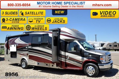 /MN 11/24/14 &lt;a href=&quot;http://www.mhsrv.com/coachmen-rv/&quot;&gt;&lt;img src=&quot;http://www.mhsrv.com/images/sold-coachmen.jpg&quot; width=&quot;383&quot; height=&quot;141&quot; border=&quot;0&quot;/&gt;&lt;/a&gt; Receive a $2,000 VISA Gift Card with purchase from Motor Home Specialist while supplies last. Family Owned &amp; Operated and the #1 Volume Selling Motor Home Dealer in the World as well as the #1 Coachmen Dealer in the World. &lt;object width=&quot;400&quot; height=&quot;300&quot;&gt;&lt;param name=&quot;movie&quot; value=&quot;//www.youtube.com/v/tu63TyI-F-A?hl=en_US&amp;amp;version=3&quot;&gt;&lt;/param&gt;&lt;param name=&quot;allowFullScreen&quot; value=&quot;true&quot;&gt;&lt;/param&gt;&lt;param name=&quot;allowscriptaccess&quot; value=&quot;always&quot;&gt;&lt;/param&gt;&lt;embed src=&quot;//www.youtube.com/v/tu63TyI-F-A?hl=en_US&amp;amp;version=3&quot; type=&quot;application/x-shockwave-flash&quot; width=&quot;400&quot; height=&quot;300&quot; allowscriptaccess=&quot;always&quot; allowfullscreen=&quot;true&quot;&gt;&lt;/embed&gt;&lt;/object&gt;   MSRP $131,037. New 2015 Coachmen Concord 300TS W/3 Slide-out rooms. This luxury Class C RV measures approximately 30ft. 10in and includes the Concord Anniversary package which features the Travel Easy Roadside Assistance, LED interior lighting, LED exterior lighting, 4KW Onan generator, 32&quot; TV/DVD player, back up monitor, power awning, upgraded countertops, heated remote exterior mirrors, power step, slide-out room toppers and a 5,000 lb. hitch. Additional options include removable carpet, power vent fan, automatic hydraulic leveling jacks, aluminum rims, swivel driver seat, swivel passenger seat, exterior privacy windshield cover, bedroom TV &amp; DVD player, King Dome Satellite System, Sirius satellite radio and the Concord Luxury Package which includes an exterior entertainment center, 2nd battery, side view cameras, 15,000 BTU A/C heat pump, heated tanks and upper tank gate valves. A few standard features include the Ford E-450 super duty chassis, Ride-Rite air assist suspension system, exterior speakers &amp; the Azdel super light composite sidewalls. For additional coach information, brochures, window sticker, videos, photos, Concord reviews &amp; testimonials as well as additional information about Motor Home Specialist and our manufacturers please visit us at MHSRV .com or call 800-335-6054. At Motor Home Specialist we DO NOT charge any prep or orientation fees like you will find at other dealerships. All sale prices include a 200 point inspection, interior &amp; exterior wash &amp; detail of vehicle, a thorough coach orientation with an MHS technician, an RV Starter&#39;s kit, a nights stay in our delivery park featuring landscaped and covered pads with full hook-ups and much more. WHY PAY MORE?... WHY SETTLE FOR LESS?