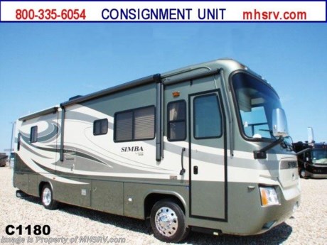 &lt;a href=&quot;http://www.mhsrv.com/other-rvs-for-sale/safari-rvs/&quot;&gt;&lt;img src=&quot;http://www.mhsrv.com/images/sold_safari.jpg&quot; width=&quot;383&quot; height=&quot;141&quot; border=&quot;0&quot; /&gt;&lt;/a&gt;
Texas RV Sales RV SOLD 5/29/10 - *Consignment Unit* 2008 Safari RV Simba Rear Diesel with 2 slides by Monaco.
