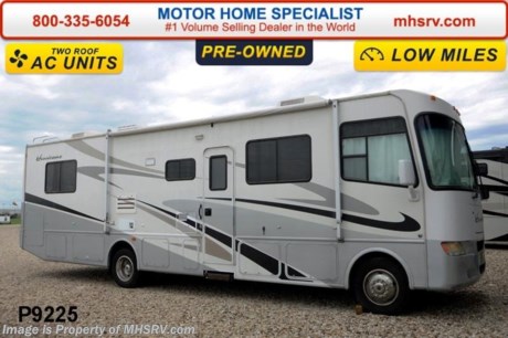 /TX 7/1/14 &lt;a href=&quot;http://www.mhsrv.com/thor-motor-coach/&quot;&gt;&lt;img src=&quot;http://www.mhsrv.com/images/sold-thor.jpg&quot; width=&quot;383&quot; height=&quot;141&quot; border=&quot;0&quot;/&gt;&lt;/a&gt; Used Thor Motor Coach RV for Sale- 2006 Thor Motor Coach Hurricane 33H with slide and only 11,232 miles!! This RV is approximately 34 feet in length with a Ford Triton V10 engine, Ford chassis, power mirrors with heat, 5.5KW generator with 171 hours, patio awning, slide-out room topper, gas/electric water heater, pass-thru storage, exterior shower, 5K lb. hitch, automatic hydraulic leveling system, back up camera, all in 1 bath, 2 ducted roof A/Cs and 2 TVs. For additional information and photos please visit Motor Home Specialist at www.MHSRV .com or call 800-335-6054.