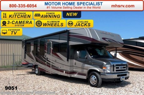 /TX 4/20/15 &lt;a href=&quot;http://www.mhsrv.com/coachmen-rv/&quot;&gt;&lt;img src=&quot;http://www.mhsrv.com/images/sold-coachmen.jpg&quot; width=&quot;383&quot; height=&quot;141&quot; border=&quot;0&quot;/&gt;&lt;/a&gt;
Family Owned &amp; Operated and the #1 Volume Selling Motor Home Dealer in the World as well as the #1 Coachmen in the World.  MSRP $115,312. New 2015 Coachmen Leprechaun. Model 317SA. This Luxury Class C RV measures approximately 32 feet 6 inches in length with the Anniversary package featuring tinted windows, fiberglass counter tops, rear ladder, upgraded sofa, child safety net and ladder (N/A with front entertainment center), back up camera &amp; monitor, power awning, 50 gallon fresh water, 5,000 lb. hitch &amp; wire, slide-out awnings, glass shower door, Onan generator, 80&quot; long bed, night shades, roller bearing drawer glides and Azdel Composite sidewalls. Options include a beautiful full body paint, molded front cap, spare tire, air assist suspension, swivel driver seat, exterior privacy windshield cover, exterior camp kitchen, hydraulic automatic leveling jacks, aluminum rims, 15,000 BTU A/C with heat pump, large LED TV/DVD player, exterior entertainment center, and a bedroom TV. This amazing class C also features the Leprechaun Luxury package including driver &amp; passenger leatherette seat covers, heated and remote mirrors, convection microwave, wood grain dash applique, upgraded Serta mattress, 6 gallon gas/electric water heater, dual coach batteries, cabover &amp; bedroom power roof vents and heated tank pads. For additional coach information, brochures, window sticker, videos, photos, Leprechaun reviews &amp; testimonials as well as additional information about Motor Home Specialist and our manufacturers please visit us at MHSRV .com or call 800-335-6054. At Motor Home Specialist we DO NOT charge any prep or orientation fees like you will find at other dealerships. All sale prices include a 200 point inspection, interior &amp; exterior wash &amp; detail of vehicle, a thorough coach orientation with an MHS technician, an RV Starter&#39;s kit, a nights stay in our delivery park featuring landscaped and covered pads with full hook-ups and much more. WHY PAY MORE?... WHY SETTLE FOR LESS? 
&lt;object width=&quot;400&quot; height=&quot;300&quot;&gt;&lt;param name=&quot;movie&quot; value=&quot;http://www.youtube.com/v/fBpsq4hH-Ws?version=3&amp;amp;hl=en_US&quot;&gt;&lt;/param&gt;&lt;param name=&quot;allowFullScreen&quot; value=&quot;true&quot;&gt;&lt;/param&gt;&lt;param name=&quot;allowscriptaccess&quot; value=&quot;always&quot;&gt;&lt;/param&gt;&lt;embed src=&quot;http://www.youtube.com/v/fBpsq4hH-Ws?version=3&amp;amp;hl=en_US&quot; type=&quot;application/x-shockwave-flash&quot; width=&quot;400&quot; height=&quot;300&quot; allowscriptaccess=&quot;always&quot; allowfullscreen=&quot;true&quot;&gt;&lt;/embed&gt;&lt;/object&gt;