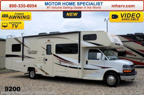 /TX 2/23/15 &lt;a href=&quot;http://www.mhsrv.com/coachmen-rv/&quot;&gt;&lt;img src=&quot;http://www.mhsrv.com/images/sold-coachmen.jpg&quot; width=&quot;383&quot; height=&quot;141&quot; border=&quot;0&quot;/&gt;&lt;/a&gt;
Family Owned &amp; Operated and the #1 Volume Selling Motor Home Dealer in the World as well as the #1 Coachmen Dealer in the World.  &lt;object width=&quot;400&quot; height=&quot;300&quot;&gt;&lt;param name=&quot;movie&quot; value=&quot;//www.youtube.com/v/Up9m210doqE?version=3&amp;amp;hl=en_US&quot;&gt;&lt;/param&gt;&lt;param name=&quot;allowFullScreen&quot; value=&quot;true&quot;&gt;&lt;/param&gt;&lt;param name=&quot;allowscriptaccess&quot; value=&quot;always&quot;&gt;&lt;/param&gt;&lt;embed src=&quot;//www.youtube.com/v/Up9m210doqE?version=3&amp;amp;hl=en_US&quot; type=&quot;application/x-shockwave-flash&quot; width=&quot;400&quot; height=&quot;300&quot; allowscriptaccess=&quot;always&quot; allowfullscreen=&quot;true&quot;&gt;&lt;/embed&gt;&lt;/object&gt; #1 Volume Selling Motor Home Dealer in the World. Call 800-335-6054 or visit MHSRV .com for our Upfront &amp; Everyday Low Sale Prices! MSRP $83,256. New 2015 Coachmen Freelander Model 28QB. This Class C RV measures approximately 30 feet 9 inches in length and features a tremendous amount of living &amp; storage area. This beautiful RV includes the Anniversary package featuring high gloss colored fiberglass sidewalls, fiberglass running boards, tinted windows, 3 burner range with oven, stainless steel wheel inserts, AM/FM stereo, rear ladder, Travel East Roadside Assistance, 50 gallon fresh water tank, 5,000 lb. hitch, glass shower door, Onan generator, 80 inch long bed, roller bearing drawer glides, Azdel Composite sidewall and Thermofoil countertops. Additional options include the all new Platinum wood color, exterior privacy windshield cover, air assisted suspension, spare tire, 15K BTU A/C with heat pump, exterior entertainment center and 24&quot; LCD TV w/DVD, as well as the Freelander Premier Package which including an electric awning, back-up camera, child safety net and ladder and heated holding tanks.  The Coachmen Freelander RV also features a Chevy 4500 series chassis, 6.0L Vortec V-8, 6-speed automatic transmission, 57 gallon fuel tank and more. For additional coach information, brochure, window sticker, videos, photos, Coachmen customer reviews &amp; testimonials please visit Motor Home Specialist at MHSRV .com or call 800-335-6054. At MHS we DO NOT charge any prep or orientation fees like you will find at other dealerships. All sale prices include a 200 point inspection, interior &amp; exterior wash &amp; detail of vehicle, a thorough coach orientation with an MHS technician, an RV Starter&#39;s kit, a nights stay in our delivery park featuring landscaped and covered pads with full hook-ups and much more. WHY PAY MORE?... WHY SETTLE FOR LESS?