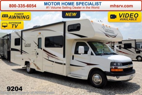 /TX 9/25/14 &lt;a href=&quot;http://www.mhsrv.com/coachmen-rv/&quot;&gt;&lt;img src=&quot;http://www.mhsrv.com/images/sold-coachmen.jpg&quot; width=&quot;383&quot; height=&quot;141&quot; border=&quot;0&quot;/&gt;&lt;/a&gt; World&#39;s RV Show Sale Priced Now Through Sept 6th. Call 800-335-6054 for Details.  Family Owned &amp; Operated and the #1 Volume Selling Motor Home Dealer in the World as well as the #1 Coachmen Dealer in the World.  &lt;object width=&quot;400&quot; height=&quot;300&quot;&gt;&lt;param name=&quot;movie&quot; value=&quot;//www.youtube.com/v/Up9m210doqE?version=3&amp;amp;hl=en_US&quot;&gt;&lt;/param&gt;&lt;param name=&quot;allowFullScreen&quot; value=&quot;true&quot;&gt;&lt;/param&gt;&lt;param name=&quot;allowscriptaccess&quot; value=&quot;always&quot;&gt;&lt;/param&gt;&lt;embed src=&quot;//www.youtube.com/v/Up9m210doqE?version=3&amp;amp;hl=en_US&quot; type=&quot;application/x-shockwave-flash&quot; width=&quot;400&quot; height=&quot;300&quot; allowscriptaccess=&quot;always&quot; allowfullscreen=&quot;true&quot;&gt;&lt;/embed&gt;&lt;/object&gt; #1 Volume Selling Motor Home Dealer in the World. Call 800-335-6054 or visit MHSRV .com for our Upfront &amp; Everyday Low Sale Prices! MSRP $83,256. New 2015 Coachmen Freelander Model 28QB. This Class C RV measures approximately 30 feet 9 inches in length and features a tremendous amount of living &amp; storage area. This beautiful RV includes the Anniversary package featuring high gloss colored fiberglass sidewalls, fiberglass running boards, tinted windows, 3 burner range with oven, stainless steel wheel inserts, AM/FM stereo, rear ladder, Travel East Roadside Assistance, 50 gallon fresh water tank, 5,000 lb. hitch, glass shower door, Onan generator, 80 inch long bed, roller bearing drawer glides, Azdel Composite sidewall and Thermofoil countertops. Additional options include the all new Platinum wood color, exterior privacy windshield cover, air assisted suspension, spare tire, 15K BTU A/C with heat pump, exterior entertainment center and 24&quot; LCD TV w/DVD, as well as the Freelander Premier Package which including an electric awning, back-up camera, child safety net and ladder and heated holding tanks.  The Coachmen Freelander RV also features a Chevy 4500 series chassis, 6.0L Vortec V-8, 6-speed automatic transmission, 57 gallon fuel tank and more. For additional coach information, brochure, window sticker, videos, photos, Coachmen customer reviews &amp; testimonials please visit Motor Home Specialist at MHSRV .com or call 800-335-6054. At MHS we DO NOT charge any prep or orientation fees like you will find at other dealerships. All sale prices include a 200 point inspection, interior &amp; exterior wash &amp; detail of vehicle, a thorough coach orientation with an MHS technician, an RV Starter&#39;s kit, a nights stay in our delivery park featuring landscaped and covered pads with full hook-ups and much more. WHY PAY MORE?... WHY SETTLE FOR LESS?