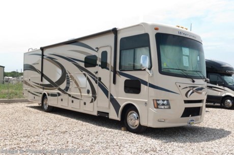 /AL 9/22/14 &lt;a href=&quot;http://www.mhsrv.com/thor-motor-coach/&quot;&gt;&lt;img src=&quot;http://www.mhsrv.com/images/sold-thor.jpg&quot; width=&quot;383&quot; height=&quot;141&quot; border=&quot;0&quot;/&gt;&lt;/a&gt;  Receive a $1,000 VISA Gift Card with purchase from Motor Home Specialist while supplies last.  Family Owned &amp; Operated and the #1 Volume Selling Motor Home Dealer in the World as well as the #1 Thor Motor Coach Dealer in the World. 
&lt;object width=&quot;400&quot; height=&quot;300&quot;&gt;&lt;param name=&quot;movie&quot; value=&quot;//www.youtube.com/v/kmlpm26tPJA?hl=en_US&amp;amp;version=3&quot;&gt;&lt;/param&gt;&lt;param name=&quot;allowFullScreen&quot; value=&quot;true&quot;&gt;&lt;/param&gt;&lt;param name=&quot;allowscriptaccess&quot; value=&quot;always&quot;&gt;&lt;/param&gt;&lt;embed src=&quot;//www.youtube.com/v/kmlpm26tPJA?hl=en_US&amp;amp;version=3&quot; type=&quot;application/x-shockwave-flash&quot; width=&quot;400&quot; height=&quot;300&quot; allowscriptaccess=&quot;always&quot; allowfullscreen=&quot;true&quot;&gt;&lt;/embed&gt;&lt;/object&gt;     The New 2015 Thor Motor Coach Windsport Model 34F. MSRP $134,644. This all new Class A motorhome is approximately 35 foot 10 inches in length and features a Ford chassis, a V-10 Ford engine, 5.5 KW Onan generator, a full wall slide, booth dinette, side hinged baggage doors, king size bed &amp; a sofa with Hide-A-Bed. Optional equipment includes the beautiful HD-Max exterior, LCD TV in bedroom, exterior entertainment center, solid surface kitchen countertop, power roof vent, valve stem extenders, holding tanks with heat pads, drop down electric overhead bunk as well as an exterior kitchen including refrigerator, sink, portable grill and inverter. The all new Thor Motor Coach Windsport RV also features automatic hydraulic leveling jacks, second auxiliary battery, large LCD TV, tinted one piece windshield, power patio awning with integrated LED lighting, two roof A/C units, night shades, refrigerator, microwave, oven and much more. For additional coach information, brochures, window sticker, videos, photos, Windsport reviews &amp; testimonials as well as additional information about Motor Home Specialist and our manufacturers please visit us at MHSRV .com or call 800-335-6054. At Motor Home Specialist we DO NOT charge any prep or orientation fees like you will find at other dealerships. All sale prices include a 200 point inspection, interior &amp; exterior wash &amp; detail of vehicle, a thorough coach orientation with an MHS technician, an RV Starter&#39;s kit, a nights stay in our delivery park featuring landscaped and covered pads with full hook-ups and much more. WHY PAY MORE?... WHY SETTLE FOR LESS? &lt;object width=&quot;400&quot; height=&quot;300&quot;&gt;&lt;param name=&quot;movie&quot; value=&quot;//www.youtube.com/v/VZXdH99Xe00?hl=en_US&amp;amp;version=3&quot;&gt;&lt;/param&gt;&lt;param name=&quot;allowFullScreen&quot; value=&quot;true&quot;&gt;&lt;/param&gt;&lt;param name=&quot;allowscriptaccess&quot; value=&quot;always&quot;&gt;&lt;/param&gt;&lt;embed src=&quot;//www.youtube.com/v/VZXdH99Xe00?hl=en_US&amp;amp;version=3&quot; type=&quot;application/x-shockwave-flash&quot; width=&quot;400&quot; height=&quot;300&quot; allowscriptaccess=&quot;always&quot; allowfullscreen=&quot;true&quot;&gt;&lt;/embed&gt;&lt;/object&gt; 
