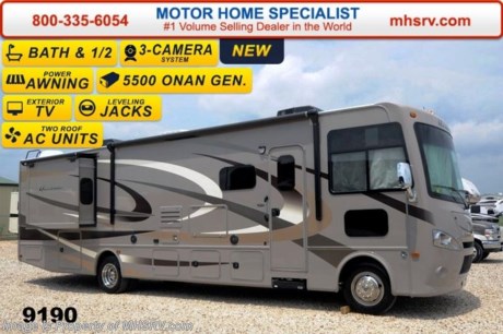 /TX 2/23/15 &lt;a href=&quot;http://www.mhsrv.com/thor-motor-coach/&quot;&gt;&lt;img src=&quot;http://www.mhsrv.com/images/sold-thor.jpg&quot; width=&quot;383&quot; height=&quot;141&quot; border=&quot;0&quot;/&gt;&lt;/a&gt;
Receive a $1,000 VISA Gift Card with purchase from Motor Home Specialist . Offer ends Feb. 28th, 2015. Family Owned &amp; Operated and the #1 Volume Selling Motor Home Dealer in the World as well as the #1 Thor Motor Coach Dealer in the World. 
&lt;object width=&quot;400&quot; height=&quot;300&quot;&gt;&lt;param name=&quot;movie&quot; value=&quot;//www.youtube.com/v/kmlpm26tPJA?hl=en_US&amp;amp;version=3&quot;&gt;&lt;/param&gt;&lt;param name=&quot;allowFullScreen&quot; value=&quot;true&quot;&gt;&lt;/param&gt;&lt;param name=&quot;allowscriptaccess&quot; value=&quot;always&quot;&gt;&lt;/param&gt;&lt;embed src=&quot;//www.youtube.com/v/kmlpm26tPJA?hl=en_US&amp;amp;version=3&quot; type=&quot;application/x-shockwave-flash&quot; width=&quot;400&quot; height=&quot;300&quot; allowscriptaccess=&quot;always&quot; allowfullscreen=&quot;true&quot;&gt;&lt;/embed&gt;&lt;/object&gt;     The New 2015 Thor Motor Coach Hurricane Model 34E. MSRP $131,096. This all new Class A bath &amp; 1/2 motor home is approximately 35 foot 5 inches in length and features a Ford chassis, a V-10 Ford engine, 5.5 KW Onan generator, 2 slides, U-Shaped booth dinette, side hinged baggage doors &amp; a sofa with sleeper. Optional equipment includes the beautiful HD-Max exterior, LCD TV in bedroom, exterior entertainment center, solid surface kitchen countertop, power roof vent, valve stem extenders, holding tanks with heat pads and drop down electric overhead bunk. The all new Thor Motor Coach Hurricane RV also features automatic hydraulic leveling jacks, second auxiliary battery, large LCD TV, tinted one piece windshield, power patio awning with integrated LED lighting, two roof A/C units, night shades, refrigerator, microwave, oven and much more. For additional coach information, brochures, window sticker, videos, photos, Hurricane reviews &amp; testimonials as well as additional information about Motor Home Specialist and our manufacturers please visit us at MHSRV .com or call 800-335-6054. At Motor Home Specialist we DO NOT charge any prep or orientation fees like you will find at other dealerships. All sale prices include a 200 point inspection, interior &amp; exterior wash &amp; detail of vehicle, a thorough coach orientation with an MHS technician, an RV Starter&#39;s kit, a nights stay in our delivery park featuring landscaped and covered pads with full hook-ups and much more. WHY PAY MORE?... WHY SETTLE FOR LESS?
&lt;object width=&quot;400&quot; height=&quot;300&quot;&gt;&lt;param name=&quot;movie&quot; value=&quot;//www.youtube.com/v/VZXdH99Xe00?hl=en_US&amp;amp;version=3&quot;&gt;&lt;/param&gt;&lt;param name=&quot;allowFullScreen&quot; value=&quot;true&quot;&gt;&lt;/param&gt;&lt;param name=&quot;allowscriptaccess&quot; value=&quot;always&quot;&gt;&lt;/param&gt;&lt;embed src=&quot;//www.youtube.com/v/VZXdH99Xe00?hl=en_US&amp;amp;version=3&quot; type=&quot;application/x-shockwave-flash&quot; width=&quot;400&quot; height=&quot;300&quot; allowscriptaccess=&quot;always&quot; allowfullscreen=&quot;true&quot;&gt;&lt;/embed&gt;&lt;/object&gt; 