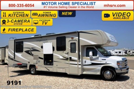 /TX 10/15/14 &lt;a href=&quot;http://www.mhsrv.com/coachmen-rv/&quot;&gt;&lt;img src=&quot;http://www.mhsrv.com/images/sold-coachmen.jpg&quot; width=&quot;383&quot; height=&quot;141&quot; border=&quot;0&quot;/&gt;&lt;/a&gt;
Family Owned &amp; Operated and the #1 Volume Selling Motor Home Dealer in the World as well as the #1 Coachmen Dealer in the World. &lt;object width=&quot;400&quot; height=&quot;300&quot;&gt;&lt;param name=&quot;movie&quot; value=&quot;http://www.youtube.com/v/rQ-wZH4yVHA?version=3&amp;amp;hl=en_US&quot;&gt;&lt;/param&gt;&lt;param name=&quot;allowFullScreen&quot; value=&quot;true&quot;&gt;&lt;/param&gt;&lt;param name=&quot;allowscriptaccess&quot; value=&quot;always&quot;&gt;&lt;/param&gt;&lt;embed src=&quot;http://www.youtube.com/v/rQ-wZH4yVHA?version=3&amp;amp;hl=en_US&quot; type=&quot;application/x-shockwave-flash&quot; width=&quot;400&quot; height=&quot;300&quot; allowscriptaccess=&quot;always&quot; allowfullscreen=&quot;true&quot;&gt;&lt;/embed&gt;&lt;/object&gt;
#1 Volume Selling Motor Home Dealer in the World. Call 800-335-6054 or visit MHSRV .com for our Upfront &amp; Everyday Low Sale Prices! MSRP $104,096. New 2015 Coachmen Leprechaun Model 319DSF. This Luxury Class C RV measures approximately 32 feet 11 inches in length. Options include the Anniversary package which includes high gloss carmel colored fiberglass sidewalls, carmel fiberglass running boards &amp; fender skirts, tinted windows, fiberglass counter tops, rear ladder, upgraded sofa, child safety net and ladder (N/A with front entertainment center), back up camera &amp; monitor, power awning, 50 gallon fresh water, 5,000 lb. hitch &amp; wire, slide-out awnings, glass shower door, Onan generator, 80&quot; long bed, night shades, roller bearing drawer glides and Azdel Composite sidewalls. Additional options include a 39 inch LCD TV on power lift, exterior entertainment center, bedroom TV, air assist suspension, molded front cap, spare tire, swivel driver &amp; passenger seats, exterior privacy windshield cover, electric fireplace, exterior camp kitchen, the leprechaun luxury package and 15.0BTU A/C with heat pump. For additional coach information, brochure, window sticker, videos, photos, Leprechaun customer reviews &amp; testimonials please visit Motor Home Specialist at MHSRV .com or call 800-335-6054. At MHS we DO NOT charge any prep or orientation fees like you will find at other dealerships. All sale prices include a 200 point inspection, interior &amp; exterior wash &amp; detail of vehicle, a thorough coach orientation with an MHS technician, an RV Starter&#39;s kit, a nights stay in our delivery park featuring landscaped and covered pads with full hook-ups and much more. WHY PAY MORE?... WHY SETTLE FOR LESS?  &lt;object width=&quot;400&quot; height=&quot;300&quot;&gt;&lt;param name=&quot;movie&quot; value=&quot;http://www.youtube.com/v/fBpsq4hH-Ws?version=3&amp;amp;hl=en_US&quot;&gt;&lt;/param&gt;&lt;param name=&quot;allowFullScreen&quot; value=&quot;true&quot;&gt;&lt;/param&gt;&lt;param name=&quot;allowscriptaccess&quot; value=&quot;always&quot;&gt;&lt;/param&gt;&lt;embed src=&quot;http://www.youtube.com/v/fBpsq4hH-Ws?version=3&amp;amp;hl=en_US&quot; type=&quot;application/x-shockwave-flash&quot; width=&quot;400&quot; height=&quot;300&quot; allowscriptaccess=&quot;always&quot; allowfullscreen=&quot;true&quot;&gt;&lt;/embed&gt;&lt;/object&gt;