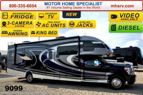 /TX 9-1-15 &lt;a href=&quot;http://www.mhsrv.com/thor-motor-coach/&quot;&gt;&lt;img src=&quot;http://www.mhsrv.com/images/sold-thor.jpg&quot; width=&quot;383&quot; height=&quot;141&quot; border=&quot;0&quot;/&gt;&lt;/a&gt;
World&#39;s RV Show Sale Priced Now Through Sept 12, 2015. Call 800-335-6054 for Details. Family Owned &amp; Operated and the #1 Volume Selling Motor Home Dealer in the World as well as the #1 Thor Motor Coach Dealer in the World. &lt;object width=&quot;400&quot; height=&quot;300&quot;&gt;&lt;param name=&quot;movie&quot; value=&quot;//www.youtube.com/v/U2vRrY8X8lc?hl=en_US&amp;amp;version=3&quot;&gt;&lt;/param&gt;&lt;param name=&quot;allowFullScreen&quot; value=&quot;true&quot;&gt;&lt;/param&gt;&lt;param name=&quot;allowscriptaccess&quot; value=&quot;always&quot;&gt;&lt;/param&gt;&lt;embed src=&quot;//www.youtube.com/v/U2vRrY8X8lc?hl=en_US&amp;amp;version=3&quot; type=&quot;application/x-shockwave-flash&quot; width=&quot;400&quot; height=&quot;300&quot; allowscriptaccess=&quot;always&quot; allowfullscreen=&quot;true&quot;&gt;&lt;/embed&gt;&lt;/object&gt; MSRP $166,023. 2015 Thor Motor Coach 33SW Super C model motor home with a full wall slide.  This unit is powered by the powerful 300 HP Powerstroke 6.7L diesel engine with 660 lb. ft. of torque. It rides on a Ford F-550 chassis with a 6-speed automatic transmission and boast a big 10,000 lb. hitch, rear pass-thru MEGA-Storage, extreme duty 4 wheel ABS disc brakes and an electronic brake controller integrated into the dash. Options include the beautiful full body paint exterior, (2) power attic fans, single child safety seat tether and an upgraded 6.0 Onan diesel generator. The Chateau 33SW is approximately 34 feet 6 inches long and also features a plush dinette and sofa, exterior entertainment center, dual roof air conditioners, power patio awning, one-touch automatic leveling system, residential refrigerator, 30 inch over the range microwave, solid surface counter top, touch screen AM/FM/CD/MP3 player, back-up monitor with side view cameras, remote heated exterior mirrors, power windows and locks, leatherette driver &amp; passenger captain&#39;s chairs, fiberglass running boards, soft touch ceilings, heavy duty ball bearing drawer guides, bedroom LCD TV, large LCD TV in the living area, an 1800-watt power inverter, heated holding tanks and a king sized bed. For additional coach information, brochures, window sticker, videos, photos, Chateau reviews &amp; testimonials as well as additional information about Motor Home Specialist and our manufacturers please visit us at MHSRV .com or call 800-335-6054. At Motor Home Specialist we DO NOT charge any prep or orientation fees like you will find at other dealerships. All sale prices include a 200 point inspection, interior &amp; exterior wash &amp; detail of vehicle, a thorough coach orientation with an MHS technician, an RV Starter&#39;s kit, a nights stay in our delivery park featuring landscaped and covered pads with full hook-ups and much more. WHY PAY MORE?... WHY SETTLE FOR LESS? &lt;object width=&quot;400&quot; height=&quot;300&quot;&gt;&lt;param name=&quot;movie&quot; value=&quot;//www.youtube.com/v/VZXdH99Xe00?hl=en_US&amp;amp;version=3&quot;&gt;&lt;/param&gt;&lt;param name=&quot;allowFullScreen&quot; value=&quot;true&quot;&gt;&lt;/param&gt;&lt;param name=&quot;allowscriptaccess&quot; value=&quot;always&quot;&gt;&lt;/param&gt;&lt;embed src=&quot;//www.youtube.com/v/VZXdH99Xe00?hl=en_US&amp;amp;version=3&quot; type=&quot;application/x-shockwave-flash&quot; width=&quot;400&quot; height=&quot;300&quot; allowscriptaccess=&quot;always&quot; allowfullscreen=&quot;true&quot;&gt;&lt;/embed&gt;&lt;/object&gt; 