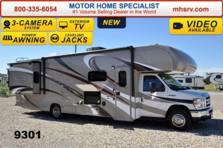 /TX 5/5/15 &lt;a href=&quot;http://www.mhsrv.com/thor-motor-coach/&quot;&gt;&lt;img src=&quot;http://www.mhsrv.com/images/sold-thor.jpg&quot; width=&quot;383&quot; height=&quot;141&quot; border=&quot;0&quot;/&gt;&lt;/a&gt;
Receive a $2,000 VISA Gift Card with purchase from Motor Home Specialist while supplies last.  Family Owned &amp; Operated and the #1 Volume Selling Motor Home Dealer in the World as well as the #1 Thor Motor Coach Dealer in the World.  &lt;object width=&quot;400&quot; height=&quot;300&quot;&gt;&lt;param name=&quot;movie&quot; value=&quot;//www.youtube.com/v/zb5_686Rceo?version=3&amp;amp;hl=en_US&quot;&gt;&lt;/param&gt;&lt;param name=&quot;allowFullScreen&quot; value=&quot;true&quot;&gt;&lt;/param&gt;&lt;param name=&quot;allowscriptaccess&quot; value=&quot;always&quot;&gt;&lt;/param&gt;&lt;embed src=&quot;//www.youtube.com/v/zb5_686Rceo?version=3&amp;amp;hl=en_US&quot; type=&quot;application/x-shockwave-flash&quot; width=&quot;400&quot; height=&quot;300&quot; allowscriptaccess=&quot;always&quot; allowfullscreen=&quot;true&quot;&gt;&lt;/embed&gt;&lt;/object&gt;  MSRP $109,214. New 2015 Thor Motor Coach Four Winds Class C RV. Model 31L with Ford E-450 chassis, Ford Triton V-10 engine and measures approximately 32 feet 7 inches in length. The Four Winds 31L features the Premier Package which includes solid surface kitchen countertop with pressed dinette top, roller shades, power charging center for electronics, enclosed area for sewer tank valves, water filter system, LED ceiling lights, black tank flush, 30 inch over the range microwave and exterior speakers.  Optional equipment includes the HD-Max exterior, exterior entertainment center, child safety tether, power attic fan, upgraded 15,000 BTU A/C, second auxiliary battery, spare tire, full automatic hydraulic leveling jacks, heated remote exterior mirrors with integrated side view cameras, power driver&#39;s chair, leatherette driver &amp; passenger chairs, cockpit carpet mat and wood dash appliqu&#233;. The Four Winds Class C RV has an incredible list of standard features including power windows and locks, bedroom TV, 3 burner high output range top with oven, gas/electric water heater, holding tanks with heat pads, auto transfer switch, wheel liners, valve stem extenders, keyless entry, automatic electric patio awning, back-up monitor, double door refrigerator, roof ladder, 4000 Onan Micro Quiet generator, slick fiberglass exterior, full extension drawer glides, bedspread &amp; pillow shams and much more. For additional coach information, brochures, window sticker, videos, photos, Four Winds reviews &amp; testimonials as well as additional information about Motor Home Specialist and our manufacturers please visit us at MHSRV .com or call 800-335-6054. At Motor Home Specialist we DO NOT charge any prep or orientation fees like you will find at other dealerships. All sale prices include a 200 point inspection, interior &amp; exterior wash &amp; detail of vehicle, a thorough coach orientation with an MHS technician, an RV Starter&#39;s kit, a nights stay in our delivery park featuring landscaped and covered pads with full hook-ups and much more. WHY PAY MORE?... WHY SETTLE FOR LESS? &lt;object width=&quot;400&quot; height=&quot;300&quot;&gt;&lt;param name=&quot;movie&quot; value=&quot;//www.youtube.com/v/VZXdH99Xe00?hl=en_US&amp;amp;version=3&quot;&gt;&lt;/param&gt;&lt;param name=&quot;allowFullScreen&quot; value=&quot;true&quot;&gt;&lt;/param&gt;&lt;param name=&quot;allowscriptaccess&quot; value=&quot;always&quot;&gt;&lt;/param&gt;&lt;embed src=&quot;//www.youtube.com/v/VZXdH99Xe00?hl=en_US&amp;amp;version=3&quot; type=&quot;application/x-shockwave-flash&quot; width=&quot;400&quot; height=&quot;300&quot; allowscriptaccess=&quot;always&quot; allowfullscreen=&quot;true&quot;&gt;&lt;/embed&gt;&lt;/object&gt;