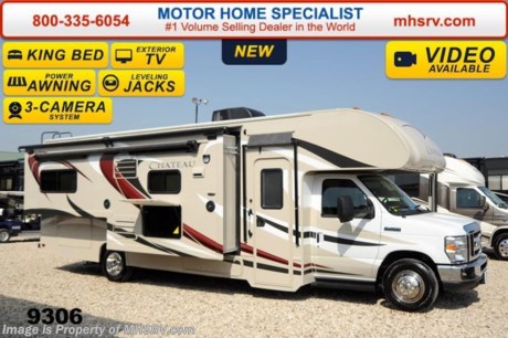 /CA 1/1/15 &lt;a href=&quot;http://www.mhsrv.com/thor-motor-coach/&quot;&gt;&lt;img src=&quot;http://www.mhsrv.com/images/sold-thor.jpg&quot; width=&quot;383&quot; height=&quot;141&quot; border=&quot;0&quot;/&gt;&lt;/a&gt;
Receive a $2,000 VISA Gift Card with purchase from Motor Home Specialist while supplies last. MHSRV is donating $1,000 to Cook Children&#39;s Hospital for every new RV sold in the month of December, 2014 helping surpass our 3rd annual goal total of over 1/2 million dollars!  Family Owned &amp; Operated and the #1 Volume Selling Motor Home Dealer in the World as well as the #1 Thor Motor Coach Dealer in the World.   &lt;object width=&quot;400&quot; height=&quot;300&quot;&gt;&lt;param name=&quot;movie&quot; value=&quot;//www.youtube.com/v/zb5_686Rceo?version=3&amp;amp;hl=en_US&quot;&gt;&lt;/param&gt;&lt;param name=&quot;allowFullScreen&quot; value=&quot;true&quot;&gt;&lt;/param&gt;&lt;param name=&quot;allowscriptaccess&quot; value=&quot;always&quot;&gt;&lt;/param&gt;&lt;embed src=&quot;//www.youtube.com/v/zb5_686Rceo?version=3&amp;amp;hl=en_US&quot; type=&quot;application/x-shockwave-flash&quot; width=&quot;400&quot; height=&quot;300&quot; allowscriptaccess=&quot;always&quot; allowfullscreen=&quot;true&quot;&gt;&lt;/embed&gt;&lt;/object&gt;  MSRP $104,984. New 2015 Thor Motor Coach Chateau Class C RV. Model 28F with slide-out, king size bed, Ford E-350 chassis &amp; Ford Triton V-10 engine. This unit measures approximately 29 feet 7 inches in length. Optional equipment includes the all new HD-Max exterior, fully automatic hydraulic leveling jacks, bedroom TV with DVD player, exterior entertainment center, convection microwave, child safety tether, 12V attic fan, upgraded 15.0 BTU A/C, exterior shower, second auxiliary battery, spart tire, heated remote exterior mirrors with integrated side view cameras, leatherette driver &amp; passenger seats, cockpit carpet mat and wood dash appliqu&#233;. The Chateau Class C RV has an incredible list of standard features for 2015 including a gas/electric water heater, electric patio awning with LED lighting, an LCD TV, power windows and locks, tinted coach glass, molded front cap, double door refrigerator, skylight, roof ladder, roof A/C unit, 4000 Onan Micro Quiet generator, slick fiberglass exterior, full extension drawer glides, bedspread &amp; pillow shams and much more. For additional coach information, brochures, window sticker, videos, photos, Chateau reviews &amp; testimonials as well as additional information about Motor Home Specialist and our manufacturers please visit us at MHSRV .com or call 800-335-6054. At Motor Home Specialist we DO NOT charge any prep or orientation fees like you will find at other dealerships. All sale prices include a 200 point inspection, interior &amp; exterior wash &amp; detail of vehicle, a thorough coach orientation with an MHS technician, an RV Starter&#39;s kit, a nights stay in our delivery park featuring landscaped and covered pads with full hook-ups and much more. WHY PAY MORE?... WHY SETTLE FOR LESS?