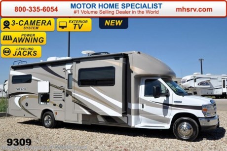 /TX 5/5/15 &lt;a href=&quot;http://www.mhsrv.com/thor-motor-coach/&quot;&gt;&lt;img src=&quot;http://www.mhsrv.com/images/sold-thor.jpg&quot; width=&quot;383&quot; height=&quot;141&quot; border=&quot;0&quot;/&gt;&lt;/a&gt;
Receive a $2,000 VISA Gift Card with purchase from Motor Home Specialist while supplies last.  Family Owned &amp; Operated and the #1 Volume Selling Motor Home Dealer in the World as well as the #1 Thor Motor Coach Dealer in the World.   &lt;object width=&quot;400&quot; height=&quot;300&quot;&gt;&lt;param name=&quot;movie&quot; value=&quot;http://www.youtube.com/v/_D_MrYPO4yY?version=3&amp;amp;hl=en_US&quot;&gt;&lt;/param&gt;&lt;param name=&quot;allowFullScreen&quot; value=&quot;true&quot;&gt;&lt;/param&gt;&lt;param name=&quot;allowscriptaccess&quot; value=&quot;always&quot;&gt;&lt;/param&gt;&lt;embed src=&quot;http://www.youtube.com/v/_D_MrYPO4yY?version=3&amp;amp;hl=en_US&quot; type=&quot;application/x-shockwave-flash&quot; width=&quot;400&quot; height=&quot;300&quot; allowscriptaccess=&quot;always&quot; allowfullscreen=&quot;true&quot;&gt;&lt;/embed&gt;&lt;/object&gt;   MSRP $114,957. New 2015 Four Winds Siesta B+ RV Model 29TB. This RV measures approximately 31&#39; 7&quot; in length with Ford E-450 chassis &amp; Ford Triton V-10 engine. Optional equipment includes the beautiful HD-Max exterior, full automatic hydraulic leveling jacks, power driver&#39;s chair, attic fan, upgraded 15.0 BTU ducted roof A/C unit, child seat tether, heated holding tanks, spare tire, exterior entertainment center, and second auxiliary battery. For additional coach information, brochures, window sticker, videos, photos, Four Winds reviews &amp; testimonials as well as additional information about Motor Home Specialist and our manufacturers please visit us at MHSRV .com or call 800-335-6054. At Motor Home Specialist we DO NOT charge any prep or orientation fees like you will find at other dealerships. All sale prices include a 200 point inspection, interior &amp; exterior wash &amp; detail of vehicle, a thorough coach orientation with an MHS technician, an RV Starter&#39;s kit, a nights stay in our delivery park featuring landscaped and covered pads with full hook-ups and much more. WHY PAY MORE?... WHY SETTLE FOR LESS?