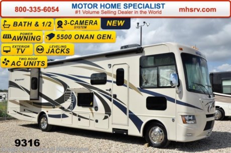 /TX 9-1-15 &lt;a href=&quot;http://www.mhsrv.com/thor-motor-coach/&quot;&gt;&lt;img src=&quot;http://www.mhsrv.com/images/sold-thor.jpg&quot; width=&quot;383&quot; height=&quot;141&quot; border=&quot;0&quot;/&gt;&lt;/a&gt;
World&#39;s RV Show Sale Priced Now Through Sept 12, 2015. Call 800-335-6054 for Details. Family Owned &amp; Operated and the #1 Volume Selling Motor Home Dealer in the World as well as the #1 Thor Motor Coach Dealer in the World.  &lt;object width=&quot;400&quot; height=&quot;300&quot;&gt;&lt;param name=&quot;movie&quot; value=&quot;//www.youtube.com/v/kmlpm26tPJA?hl=en_US&amp;amp;version=3&quot;&gt;&lt;/param&gt;&lt;param name=&quot;allowFullScreen&quot; value=&quot;true&quot;&gt;&lt;/param&gt;&lt;param name=&quot;allowscriptaccess&quot; value=&quot;always&quot;&gt;&lt;/param&gt;&lt;embed src=&quot;//www.youtube.com/v/kmlpm26tPJA?hl=en_US&amp;amp;version=3&quot; type=&quot;application/x-shockwave-flash&quot; width=&quot;400&quot; height=&quot;300&quot; allowscriptaccess=&quot;always&quot; allowfullscreen=&quot;true&quot;&gt;&lt;/embed&gt;&lt;/object&gt;  MSRP $132,422. Thor Motor Coach Windsport 34E Bath &amp; 1/2 Model. This new Class A motorhome measures approximately 35 feet 5 inches in length &amp; features a 22,000 lb. Ford chassis, a V-10 Ford engine, (2) slide-out rooms, a leatherette U-Shaped dinette &amp; a feature wall LCD TV that is viewable even when traveling.  Optional equipment includes the HD-Max exterior, a LCD TV in the bedroom, large exterior TV, attic fan and heated holding tanks. The all new Thor Motor Coach Windsport RV also features a Ford chassis with Triton V-10 Ford engine, automatic hydraulic leveling jacks, solid surface kitchen countertop, front electric drop down overhead bunk, valve stem extenders, tinted one piece windshield, frameless windows, power patio awning with LED lighting, night shades, kitchen backsplash, refrigerator, microwave, oven and much more.  For additional coach information, brochure, window sticker, videos, photos, Windsport customer reviews &amp; testimonials please visit Motor Home Specialist at MHSRV .com or call 800-335-6054. At MHS we DO NOT charge any prep or orientation fees like you will find at other dealerships. All sale prices include a 200 point inspection, interior &amp; exterior wash &amp; detail of vehicle, a thorough coach orientation with an MHS technician, an RV Starter&#39;s kit, a nights stay in our delivery park featuring landscaped and covered pads with full hook-ups and much more. WHY PAY MORE?... WHY SETTLE FOR LESS? &lt;object width=&quot;400&quot; height=&quot;300&quot;&gt;&lt;param name=&quot;movie&quot; value=&quot;//www.youtube.com/v/VZXdH99Xe00?hl=en_US&amp;amp;version=3&quot;&gt;&lt;/param&gt;&lt;param name=&quot;allowFullScreen&quot; value=&quot;true&quot;&gt;&lt;/param&gt;&lt;param name=&quot;allowscriptaccess&quot; value=&quot;always&quot;&gt;&lt;/param&gt;&lt;embed src=&quot;//www.youtube.com/v/VZXdH99Xe00?hl=en_US&amp;amp;version=3&quot; type=&quot;application/x-shockwave-flash&quot; width=&quot;400&quot; height=&quot;300&quot; allowscriptaccess=&quot;always&quot; allowfullscreen=&quot;true&quot;&gt;&lt;/embed&gt;&lt;/object&gt; 