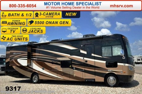 /TX 5/29/15 &lt;a href=&quot;http://www.mhsrv.com/thor-motor-coach/&quot;&gt;&lt;img src=&quot;http://www.mhsrv.com/images/sold-thor.jpg&quot; width=&quot;383&quot; height=&quot;141&quot; border=&quot;0&quot; /&gt;&lt;/a&gt;
Family Owned &amp; Operated and the #1 Volume Selling Motor Home Dealer in the World as well as the #1 Thor Motor Coach Dealer in the World. 
&lt;object width=&quot;400&quot; height=&quot;300&quot;&gt;&lt;param name=&quot;movie&quot; value=&quot;//www.youtube.com/v/kmlpm26tPJA?hl=en_US&amp;amp;version=3&quot;&gt;&lt;/param&gt;&lt;param name=&quot;allowFullScreen&quot; value=&quot;true&quot;&gt;&lt;/param&gt;&lt;param name=&quot;allowscriptaccess&quot; value=&quot;always&quot;&gt;&lt;/param&gt;&lt;embed src=&quot;//www.youtube.com/v/kmlpm26tPJA?hl=en_US&amp;amp;version=3&quot; type=&quot;application/x-shockwave-flash&quot; width=&quot;400&quot; height=&quot;300&quot; allowscriptaccess=&quot;always&quot; allowfullscreen=&quot;true&quot;&gt;&lt;/embed&gt;&lt;/object&gt;     The New 2015 Thor Motor Coach Hurricane Model 34E. MSRP $142,152. This all new Class A bath &amp; 1/2 motor home is approximately 35 foot 5 inches in length and features a Ford chassis, a V-10 Ford engine, 5.5 KW Onan generator, 2 slides, U-Shaped booth dinette, side hinged baggage doors &amp; a sofa with sleeper. Optional equipment includes the beautiful full body paint exterior, frameless dual pane windows, power driver seat, LCD TV in bedroom, exterior entertainment center, solid surface kitchen countertop, power roof vent, valve stem extenders, holding tanks with heat pads and drop down electric overhead bunk. The all new Thor Motor Coach Hurricane RV also features automatic hydraulic leveling jacks, second auxiliary battery, large LCD TV, tinted one piece windshield, power patio awning with integrated LED lighting, two roof A/C units, night shades, refrigerator, microwave, oven and much more. For additional coach information, brochures, window sticker, videos, photos, Hurricane reviews &amp; testimonials as well as additional information about Motor Home Specialist and our manufacturers please visit us at MHSRV .com or call 800-335-6054. At Motor Home Specialist we DO NOT charge any prep or orientation fees like you will find at other dealerships. All sale prices include a 200 point inspection, interior &amp; exterior wash &amp; detail of vehicle, a thorough coach orientation with an MHS technician, an RV Starter&#39;s kit, a nights stay in our delivery park featuring landscaped and covered pads with full hook-ups and much more. WHY PAY MORE?... WHY SETTLE FOR LESS?
&lt;object width=&quot;400&quot; height=&quot;300&quot;&gt;&lt;param name=&quot;movie&quot; value=&quot;//www.youtube.com/v/VZXdH99Xe00?hl=en_US&amp;amp;version=3&quot;&gt;&lt;/param&gt;&lt;param name=&quot;allowFullScreen&quot; value=&quot;true&quot;&gt;&lt;/param&gt;&lt;param name=&quot;allowscriptaccess&quot; value=&quot;always&quot;&gt;&lt;/param&gt;&lt;embed src=&quot;//www.youtube.com/v/VZXdH99Xe00?hl=en_US&amp;amp;version=3&quot; type=&quot;application/x-shockwave-flash&quot; width=&quot;400&quot; height=&quot;300&quot; allowscriptaccess=&quot;always&quot; allowfullscreen=&quot;true&quot;&gt;&lt;/embed&gt;&lt;/object&gt; 