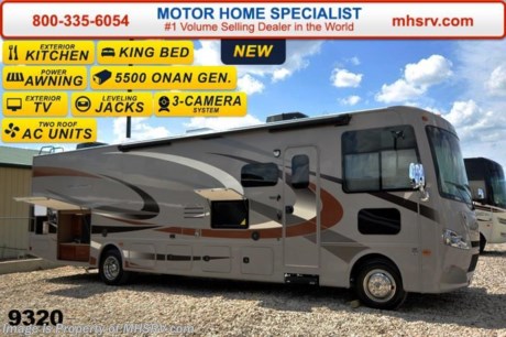 /CA 6/9/15 &lt;a href=&quot;http://www.mhsrv.com/thor-motor-coach/&quot;&gt;&lt;img src=&quot;http://www.mhsrv.com/images/sold-thor.jpg&quot; width=&quot;383&quot; height=&quot;141&quot; border=&quot;0&quot;/&gt;&lt;/a&gt;
Family Owned &amp; Operated and the #1 Volume Selling Motor Home Dealer in the World as well as the #1 Thor Motor Coach Dealer in the World. 
&lt;object width=&quot;400&quot; height=&quot;300&quot;&gt;&lt;param name=&quot;movie&quot; value=&quot;//www.youtube.com/v/kmlpm26tPJA?hl=en_US&amp;amp;version=3&quot;&gt;&lt;/param&gt;&lt;param name=&quot;allowFullScreen&quot; value=&quot;true&quot;&gt;&lt;/param&gt;&lt;param name=&quot;allowscriptaccess&quot; value=&quot;always&quot;&gt;&lt;/param&gt;&lt;embed src=&quot;//www.youtube.com/v/kmlpm26tPJA?hl=en_US&amp;amp;version=3&quot; type=&quot;application/x-shockwave-flash&quot; width=&quot;400&quot; height=&quot;300&quot; allowscriptaccess=&quot;always&quot; allowfullscreen=&quot;true&quot;&gt;&lt;/embed&gt;&lt;/object&gt;     The New 2015 Thor Motor Coach Hurricane Model 34F. MSRP $134,644. This all new Class A motor home is approximately 35 foot 10 inches in length and features a Ford chassis, a V-10 Ford engine, 5.5 KW Onan generator, a full wall slide, side hinged baggage doors, king size bed &amp; a sofa with sleeper. Optional equipment includes the beautiful HD-Max exterior, LCD TV in bedroom, exterior entertainment center, solid surface kitchen countertop, power roof vent, valve stem extenders, holding tanks with heat pads, drop down electric overhead bunk as well as an exterior kitchen including refrigerator, sink, portable grill and inverter. The all new Thor Motor Coach Hurricane RV also features automatic hydraulic leveling jacks, second auxiliary battery, large LCD TV, tinted one piece windshield, power patio awning with integrated LED lighting, two roof A/C units, night shades, refrigerator, microwave, oven and much more. For additional coach information, brochures, window sticker, videos, photos, Hurricane reviews &amp; testimonials as well as additional information about Motor Home Specialist and our manufacturers please visit us at MHSRV .com or call 800-335-6054. At Motor Home Specialist we DO NOT charge any prep or orientation fees like you will find at other dealerships. All sale prices include a 200 point inspection, interior &amp; exterior wash &amp; detail of vehicle, a thorough coach orientation with an MHS technician, an RV Starter&#39;s kit, a nights stay in our delivery park featuring landscaped and covered pads with full hook-ups and much more. WHY PAY MORE?... WHY SETTLE FOR LESS?
&lt;object width=&quot;400&quot; height=&quot;300&quot;&gt;&lt;param name=&quot;movie&quot; value=&quot;//www.youtube.com/v/VZXdH99Xe00?hl=en_US&amp;amp;version=3&quot;&gt;&lt;/param&gt;&lt;param name=&quot;allowFullScreen&quot; value=&quot;true&quot;&gt;&lt;/param&gt;&lt;param name=&quot;allowscriptaccess&quot; value=&quot;always&quot;&gt;&lt;/param&gt;&lt;embed src=&quot;//www.youtube.com/v/VZXdH99Xe00?hl=en_US&amp;amp;version=3&quot; type=&quot;application/x-shockwave-flash&quot; width=&quot;400&quot; height=&quot;300&quot; allowscriptaccess=&quot;always&quot; allowfullscreen=&quot;true&quot;&gt;&lt;/embed&gt;&lt;/object&gt; 
