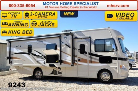 /TX 4/8/15 &lt;a href=&quot;http://www.mhsrv.com/thor-motor-coach/&quot;&gt;&lt;img src=&quot;http://www.mhsrv.com/images/sold-thor.jpg&quot; width=&quot;383&quot; height=&quot;141&quot; border=&quot;0&quot;/&gt;&lt;/a&gt;
 Receive a $1,000 VISA Gift Card with purchase from Motor Home Specialist while supplies last.  Family Owned &amp; Operated and the #1 Volume Selling Motor Home Dealer in the World as well as the #1 Thor Motor Coach Dealer in the World. &lt;object width=&quot;400&quot; height=&quot;300&quot;&gt;&lt;param name=&quot;movie&quot; value=&quot;http://www.youtube.com/v/fBpsq4hH-Ws?version=3&amp;amp;hl=en_US&quot;&gt;&lt;/param&gt;&lt;param name=&quot;allowFullScreen&quot; value=&quot;true&quot;&gt;&lt;/param&gt;&lt;param name=&quot;allowscriptaccess&quot; value=&quot;always&quot;&gt;&lt;/param&gt;&lt;embed src=&quot;http://www.youtube.com/v/fBpsq4hH-Ws?version=3&amp;amp;hl=en_US&quot; type=&quot;application/x-shockwave-flash&quot; width=&quot;400&quot; height=&quot;300&quot; allowscriptaccess=&quot;always&quot; allowfullscreen=&quot;true&quot;&gt;&lt;/embed&gt;&lt;/object&gt; MSRP $104,426. New 2015 Thor Motor Coach A.C.E. Model EVO 27.1 with a slide-out room and king size bed. The A.C.E. is the class A &amp; C Evolution. It Combines many of the most popular features of a class A motor home and a class C motor home to make something truly unique to the RV industry. This unit measures approximately 28 feet 7 inches in length. Optional equipment includes beautiful HD-Max exterior, exterior entertainment center, TV &amp; DVD player in bedroom, upgraded 15.0 BTU ducted roof A/C unit, second auxiliary battery and (2) 12V attic fans. The A.C.E. also features a Ford Triton V-10 engine, frameless windows, power charging station, drop down overhead bunk, power side mirrors with integrated side view cameras, hydraulic leveling jacks, a mud-room, exterior mega-storage, roof ladder, 4000 Onan Micro-Quiet generator, electric patio awning with integrated LED lights, AM/FM/CD, reclining swivel leatherette captain&#39;s chairs, stainless steel wheel liners, hitch, booth dinette, systems control center, valve stem extenders, refrigerator, microwave, water heater, one-piece windshield with &quot;20/20 vision&quot; front cap that helps eliminate heat and sunlight from getting into the drivers vision, floor level cockpit window for better visibility while turning, a &quot;below floor&quot; furnace and water heater helping keep the noise to an absolute minimum and the exhaust away from the kids and pets, cockpit mirrors, slide-out workstation in the dash and much more.  For additional coach information, brochures, window sticker, videos, photos, A.C.E. reviews &amp; testimonials as well as additional information about Motor Home Specialist and our manufacturers please visit us at MHSRV .com or call 800-335-6054. At Motor Home Specialist we DO NOT charge any prep or orientation fees like you will find at other dealerships. All sale prices include a 200 point inspection, interior &amp; exterior wash &amp; detail of vehicle, a thorough coach orientation with an MHS technician, an RV Starter&#39;s kit, a nights stay in our delivery park featuring landscaped and covered pads with full hook-ups and much more. WHY PAY MORE?... WHY SETTLE FOR LESS?