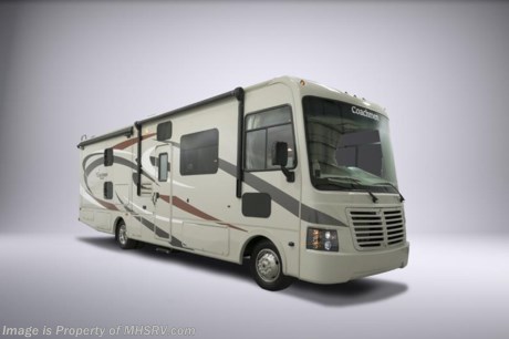 /AK 5/5/15 &lt;a href=&quot;http://www.mhsrv.com/coachmen-rv/&quot;&gt;&lt;img src=&quot;http://www.mhsrv.com/images/sold-coachmen.jpg&quot; width=&quot;383&quot; height=&quot;141&quot; border=&quot;0&quot;/&gt;&lt;/a&gt;
Receive a $1,000 VISA Gift Card with purchase from Motor Home Specialist &amp; (2) 24 inch LED TVs with DVD players for the bunks while supplies last. Family Owned &amp; Operated and the #1 Volume Selling Motor Home Dealer in the World as well as the #1 Coachmen Dealer in the World.  &lt;object width=&quot;400&quot; height=&quot;300&quot;&gt;&lt;param name=&quot;movie&quot; value=&quot;//www.youtube.com/v/b3NiSti3EzA?hl=en_US&amp;amp;version=3&quot;&gt;&lt;/param&gt;&lt;param name=&quot;allowFullScreen&quot; value=&quot;true&quot;&gt;&lt;/param&gt;&lt;param name=&quot;allowscriptaccess&quot; value=&quot;always&quot;&gt;&lt;/param&gt;&lt;embed src=&quot;//www.youtube.com/v/b3NiSti3EzA?hl=en_US&amp;amp;version=3&quot; type=&quot;application/x-shockwave-flash&quot; width=&quot;400&quot; height=&quot;300&quot; allowscriptaccess=&quot;always&quot; allowfullscreen=&quot;true&quot;&gt;&lt;/embed&gt;&lt;/object&gt; MSRP $117,162. The All New 2015 Coachmen Pursuit 33BHP. This all new Class A bunk house motor home has 2 slide-outs, is approximately 33 feet in length and is powered by a Ford V-10 engine, Ford chassis. Options include the Tan Color Glass exterior graphics, bedroom TV, side cameras, frameless windows, power heated mirrors, automatic leveling, 5.5KW Onan generator, 50 Amp service, 2nd A/C, an exterior TV and the beautiful Cognac Maple wood package. Each Pursuit comes standard with a power drop down overhead bunk, pull out pantry, mud room, large flat panel TV, oversized exterior compartments, reclining/swivel pilot seats, pet feeding center, double bowl kitchen sink,  3 burner range, power bath vent, coach command center, back up monitor, power entrance step, power patio awning, 5,000 pound hitch with 7 way plug, rear ladder and much more. For additional coach information, brochures, window sticker, videos, photos, Pursuit reviews &amp; testimonials as well as additional information about Motor Home Specialist and our manufacturers please visit us at MHSRV .com or call 800-335-6054. At Motor Home Specialist we DO NOT charge any prep or orientation fees like you will find at other dealerships. All sale prices include a 200 point inspection, interior &amp; exterior wash &amp; detail of vehicle, a thorough coach orientation with an MHS technician, an RV Starter&#39;s kit, a nights stay in our delivery park featuring landscaped and covered pads with full hook-ups and much more. WHY PAY MORE?... WHY SETTLE FOR LESS?