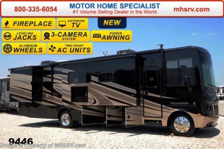 /VA  5/5/15 &lt;a href=&quot;http://www.mhsrv.com/holiday-rambler-rv/&quot;&gt;&lt;img src=&quot;http://www.mhsrv.com/images/sold-holidayrambler.jpg&quot; width=&quot;383&quot; height=&quot;141&quot; border=&quot;0&quot;/&gt;&lt;/a&gt;
Receive a $2,000 VISA Gift Card with purchase from Motor Home Specialist while supplies last.  Family Owned &amp; Operated and the #1 Volume Selling Motor Home Dealer in the World. &lt;object width=&quot;400&quot; height=&quot;300&quot;&gt;&lt;param name=&quot;movie&quot; value=&quot;http://www.youtube.com/v/fBpsq4hH-Ws?version=3&amp;amp;hl=en_US&quot;&gt;&lt;/param&gt;&lt;param name=&quot;allowFullScreen&quot; value=&quot;true&quot;&gt;&lt;/param&gt;&lt;param name=&quot;allowscriptaccess&quot; value=&quot;always&quot;&gt;&lt;/param&gt;&lt;embed src=&quot;http://www.youtube.com/v/fBpsq4hH-Ws?version=3&amp;amp;hl=en_US&quot; type=&quot;application/x-shockwave-flash&quot; width=&quot;400&quot; height=&quot;300&quot; allowscriptaccess=&quot;always&quot; allowfullscreen=&quot;true&quot;&gt;&lt;/embed&gt;&lt;/object&gt; MSRP $147,808. New 2015 Holiday Rambler Vacationer Model 36SBT. This Class A motorhome measures approximately 36 ft. 3in. length featuring (3) slide-out rooms, powerful Ford Triton V-10 engine with 362 HP, Ford 22 series chassis, 40 inch LCD TV, LED lighting, 1-piece panoramic windshield, exclusive Dream Easy mattress, automatic leveling system, aluminum wheels and side swing baggage doors. Options include clear front paint mask, power driver seat, driver/passenger center table, dual dash fans, GPS navigation system, exterior entertainment center, 3 burner range with oven, 4 door refrigerator, electric fireplace, central vacuum, DVD player, expandable L-sofa, inverter, neutral loss protection and a heat pump on the living room area A/C. For additional coach information, brochures, window sticker, videos, photos, Vacationer reviews &amp; testimonials as well as additional information about Motor Home Specialist and our manufacturers please visit us at MHSRV .com or call 800-335-6054. At Motor Home Specialist we DO NOT charge any prep or orientation fees like you will find at other dealerships. All sale prices include a 200 point inspection, interior &amp; exterior wash &amp; detail of vehicle, a thorough coach orientation with an MHS technician, an RV Starter&#39;s kit, a nights stay in our delivery park featuring landscaped and covered pads with full hook-ups and much more. WHY PAY MORE?... WHY SETTLE FOR LESS?