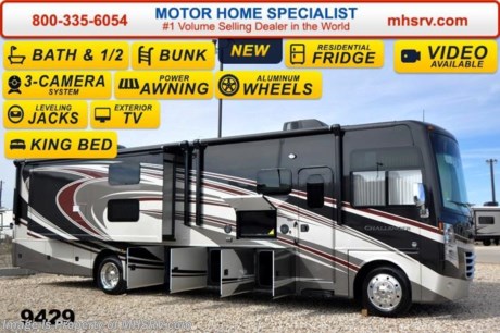 /TX 2/23/15 &lt;a href=&quot;http://www.mhsrv.com/thor-motor-coach/&quot;&gt;&lt;img src=&quot;http://www.mhsrv.com/images/sold-thor.jpg&quot; width=&quot;383&quot; height=&quot;141&quot; border=&quot;0&quot;/&gt;&lt;/a&gt;
Receive a $2,000 VISA Gift Card with purchase from Motor Home Specialist. Offer ends Feb. 28th, 2015. Family Owned &amp; Operated and the #1 Volume Selling Motor Home Dealer in the World as well as the #1 Thor Motor Coach Dealer in the World. &lt;object width=&quot;400&quot; height=&quot;300&quot;&gt;&lt;param name=&quot;movie&quot; value=&quot;//www.youtube.com/v/bN591K_alkM?hl=en_US&amp;amp;version=3&quot;&gt;&lt;/param&gt;&lt;param name=&quot;allowFullScreen&quot; value=&quot;true&quot;&gt;&lt;/param&gt;&lt;param name=&quot;allowscriptaccess&quot; value=&quot;always&quot;&gt;&lt;/param&gt;&lt;embed src=&quot;//www.youtube.com/v/bN591K_alkM?hl=en_US&amp;amp;version=3&quot; type=&quot;application/x-shockwave-flash&quot; width=&quot;400&quot; height=&quot;300&quot; allowscriptaccess=&quot;always&quot; allowfullscreen=&quot;true&quot;&gt;&lt;/embed&gt;&lt;/object&gt;    MSRP $173,064. The new 2015 Thor Motor Coach Challenger features frameless windows, Flexsteel driver and passenger&#39;s chairs, detachable shore cord, 100 gallon fresh water tank, exterior speakers, LED lighting, beautiful decor, Whirlpool microwave, residential refrigerator, 1800 Watt inverter and a bedroom TV. This luxury RV measures approximately 38 feet 1 inch in length and features (3) slide-out rooms, bath &amp; 1/2, bunk beds that converts to sofa &amp; closet, fireplace, king bed and a 40&quot; LED TV with sound bar! Optional equipment includes the beautiful full body paint exterior, frameless dual pane windows and a 3-burner range with oven.  The 2015 Thor Motor Coach Challenger also features one of the most impressive lists of standard equipment in the RV industry including a Ford Triton V-10 engine, 5-speed automatic transmission, 22-Series ford chassis with aluminum wheels, fully automatic hydraulic leveling system, electric overhead Hide-Away Bunk, electric patio awning with LED lighting, side hinged baggage doors, exterior entertainment package, iPod docking station, DVD, LCD TVs, day/night shades, solid surface kitchen counter, dual roof A/C units, 5500 Onan generator, gas/electric water heater, heated and enclosed holding tanks and much more. For additional coach information, brochure, window sticker, videos, photos, reviews &amp; testimonials please visit Motor Home Specialist at MHSRV .com or call 800-335-6054. At MHS we DO NOT charge any prep or orientation fees like you will find at other dealerships. All sale prices include a 200 point inspection, interior &amp; exterior wash &amp; detail of vehicle, a thorough coach orientation with an MHS technician, an RV Starter&#39;s kit, a nights stay in our delivery park featuring landscaped and covered pads with full hook-ups and much more. WHY PAY MORE?... WHY SETTLE FOR LESS? &lt;object width=&quot;400&quot; height=&quot;300&quot;&gt;&lt;param name=&quot;movie&quot; value=&quot;//www.youtube.com/v/VZXdH99Xe00?hl=en_US&amp;amp;version=3&quot;&gt;&lt;/param&gt;&lt;param name=&quot;allowFullScreen&quot; value=&quot;true&quot;&gt;&lt;/param&gt;&lt;param name=&quot;allowscriptaccess&quot; value=&quot;always&quot;&gt;&lt;/param&gt;&lt;embed src=&quot;//www.youtube.com/v/VZXdH99Xe00?hl=en_US&amp;amp;version=3&quot; type=&quot;application/x-shockwave-flash&quot; width=&quot;400&quot; height=&quot;300&quot; allowscriptaccess=&quot;always&quot; allowfullscreen=&quot;true&quot;&gt;&lt;/embed&gt;&lt;/object&gt;