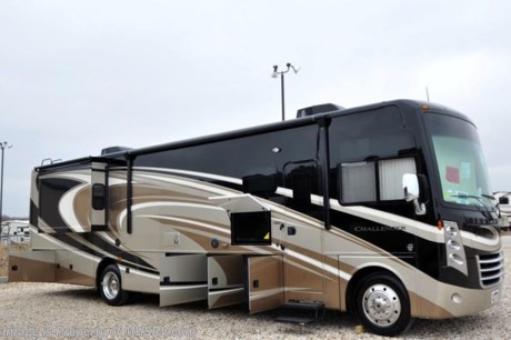 /FL 12/29 &lt;a href=&quot;http://www.mhsrv.com/thor-motor-coach/&quot;&gt;&lt;img src=&quot;http://www.mhsrv.com/images/sold-thor.jpg&quot; width=&quot;383&quot; height=&quot;141&quot; border=&quot;0&quot;/&gt;&lt;/a&gt;
Receive a $2,000 VISA Gift Card with purchase from Motor Home Specialist while supplies last.  MHSRV is donating $1,000 to Cook Children&#39;s Hospital for every new RV sold in the month of December, 2014 helping surpass our 3rd annual goal total of over 1/2 million dollars! Family Owned &amp; Operated and the #1 Volume Selling Motor Home Dealer in the World as well as the #1 Thor Motor Coach Dealer in the World. &lt;object width=&quot;400&quot; height=&quot;300&quot;&gt;&lt;param name=&quot;movie&quot; value=&quot;//www.youtube.com/v/bN591K_alkM?hl=en_US&amp;amp;version=3&quot;&gt;&lt;/param&gt;&lt;param name=&quot;allowFullScreen&quot; value=&quot;true&quot;&gt;&lt;/param&gt;&lt;param name=&quot;allowscriptaccess&quot; value=&quot;always&quot;&gt;&lt;/param&gt;&lt;embed src=&quot;//www.youtube.com/v/bN591K_alkM?hl=en_US&amp;amp;version=3&quot; type=&quot;application/x-shockwave-flash&quot; width=&quot;400&quot; height=&quot;300&quot; allowscriptaccess=&quot;always&quot; allowfullscreen=&quot;true&quot;&gt;&lt;/embed&gt;&lt;/object&gt;  MSRP $167,964. The new 2015 Thor Motor Coach Challenger 37LX bath &amp; 1/2 features frameless windows, Flexsteel driver and passenger&#39;s chairs, detachable shore cord, 100 gallon fresh water tank, exterior speakers, LED lighting, beautiful decor, Whirlpool microwave, residential refrigerator, 1800 Watt inverter and a bedroom TV. This luxury RV measures approximately 38 feet 1 inch in length and features (2) slide-out rooms including a driver&#39;s side full wall slide, booth dinette, fireplace and a 40&quot; LCD TV with sound bar! Optional equipment includes the Peppercorn full body paint exterior, frameless dual pane windows and a 3-burner range with oven. The 2015 Thor Motor Coach Challenger also features one of the most impressive lists of standard equipment in the RV industry including a Ford Triton V-10 engine, 5-speed automatic transmission, 22-Series ford chassis with aluminum wheels, fully automatic hydraulic leveling system, electric overhead Hide-Away Bunk, electric patio awning with LED lighting, side hinged baggage doors, exterior entertainment package, iPod docking station, DVD, LCD TVs, day/night shades, solid surface kitchen counter, dual roof A/C units, 5500 Onan generator, gas/electric water heater, heated and enclosed holding tanks and much more. For additional coach information, brochure, window sticker, videos, photos, reviews &amp; testimonials please visit Motor Home Specialist at MHSRV .com or call 800-335-6054. At MHS we DO NOT charge any prep or orientation fees like you will find at other dealerships. All sale prices include a 200 point inspection, interior &amp; exterior wash &amp; detail of vehicle, a thorough coach orientation with an MHS technician, an RV Starter&#39;s kit, a nights stay in our delivery park featuring landscaped and covered pads with full hook-ups and much more. WHY PAY MORE?... WHY SETTLE FOR LESS?  &lt;object width=&quot;400&quot; height=&quot;300&quot;&gt;&lt;param name=&quot;movie&quot; value=&quot;//www.youtube.com/v/VZXdH99Xe00?hl=en_US&amp;amp;version=3&quot;&gt;&lt;/param&gt;&lt;param name=&quot;allowFullScreen&quot; value=&quot;true&quot;&gt;&lt;/param&gt;&lt;param name=&quot;allowscriptaccess&quot; value=&quot;always&quot;&gt;&lt;/param&gt;&lt;embed src=&quot;//www.youtube.com/v/VZXdH99Xe00?hl=en_US&amp;amp;version=3&quot; type=&quot;application/x-shockwave-flash&quot; width=&quot;400&quot; height=&quot;300&quot; allowscriptaccess=&quot;always&quot; allowfullscreen=&quot;true&quot;&gt;&lt;/embed&gt;&lt;/object&gt;
