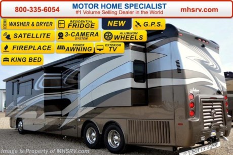 /SOLD 9/28/15 TX
Family Owned &amp; Operated and the #1 Volume Selling Motor Home Dealer in the World as well as the #1 Entegra Coach Dealer in the World. &lt;object width=&quot;400&quot; height=&quot;300&quot;&gt;&lt;param name=&quot;movie&quot; value=&quot;//www.youtube.com/v/I7SgmrtU0UA?version=3&amp;amp;hl=en_US&quot;&gt;&lt;/param&gt;&lt;param name=&quot;allowFullScreen&quot; value=&quot;true&quot;&gt;&lt;/param&gt;&lt;param name=&quot;allowscriptaccess&quot; value=&quot;always&quot;&gt;&lt;/param&gt;&lt;embed src=&quot;//www.youtube.com/v/I7SgmrtU0UA?version=3&amp;amp;hl=en_US&quot; type=&quot;application/x-shockwave-flash&quot; width=&quot;400&quot; height=&quot;300&quot; allowscriptaccess=&quot;always&quot; allowfullscreen=&quot;true&quot;&gt;&lt;/embed&gt;&lt;/object&gt;
#1 Volume Selling Entegra Coach Dealer in the World. MSRP $469,400. New 2015 Entegra Anthem W/4 Slides. Model 42DEQ - This luxury diesel motor coach measures approximately 43 feet 1 inch in length and is backed by Entegra Coach&#39;s superior 2-Year/24K Mile Limited Coach &amp; 5-Year Limited Structural Warranties. Options include Dusk full body paint, Tuscan Cherry wood package, Galaxy interior decor, dual 100-Watt solar panels, exterior freezer with slide-out tray, premium entertainment system, iPad Control Center and the Mobile Eye Lane Departure and Forward Collision Warning System with Car, Motorcycle, Bicycle &amp; Pedestrian Detection. The Anthem rides on a raised rail Spartan chassis with independent front suspension, Air Disc Brakes, 55 degree wheel cut, &amp; Entegra’s exclusive X-Bridge framing. It is powered by a 450 HP Cummins diesel engine and Allison 3000 series 6-speed automatic transmission with dual overdrives and push button shift pad. The Entegra Coach Anthem also features perhaps the most impressive list of standard equipment ever offered on a luxury motor coach. For additional coach information, brochure, window sticker, videos, photos &amp; Anthem reviews &amp; testimonials please visit Motor Home Specialist at MHSRV .com or call 800-335-6054. At MHS we DO NOT charge any prep or orientation fees like you will find at other dealerships. All sale prices include a 200 point inspection, interior &amp; exterior wash &amp; detail of vehicle, a thorough coach orientation with an MHS technician, an RV Starter&#39;s kit, a nights stay in our delivery park featuring landscaped and covered pads with full hook-ups and much more. WHY PAY MORE?... WHY SETTLE FOR LESS?