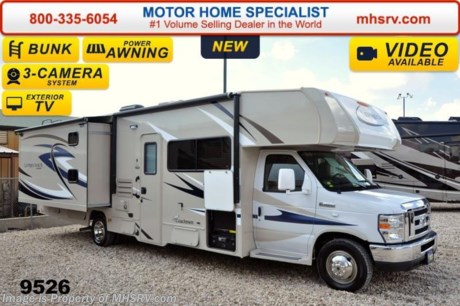 &lt;a href=&quot;http://www.mhsrv.com/coachmen-rv/&quot;&gt;&lt;img src=&quot;http://www.mhsrv.com/images/sold-coachmen.jpg&quot; width=&quot;383&quot; height=&quot;141&quot; border=&quot;0&quot;/&gt;&lt;/a&gt;  Receive a $2,000 VISA Gift Card with purchase from Motor Home Specialist while supplies last.   Family Owned &amp; Operated and the #1 Volume Selling Motor Home Dealer in the World as well as the #1 Coachmen in the World. &lt;object width=&quot;400&quot; height=&quot;300&quot;&gt;&lt;param name=&quot;movie&quot; value=&quot;//www.youtube.com/v/rUwAfncaG3M?version=3&amp;amp;hl=en_US&quot;&gt;&lt;/param&gt;&lt;param name=&quot;allowFullScreen&quot; value=&quot;true&quot;&gt;&lt;/param&gt;&lt;param name=&quot;allowscriptaccess&quot; value=&quot;always&quot;&gt;&lt;/param&gt;&lt;embed src=&quot;//www.youtube.com/v/rUwAfncaG3M?version=3&amp;amp;hl=en_US&quot; type=&quot;application/x-shockwave-flash&quot; width=&quot;400&quot; height=&quot;300&quot; allowscriptaccess=&quot;always&quot; allowfullscreen=&quot;true&quot;&gt;&lt;/embed&gt;&lt;/object&gt;  MSRP $101,532. New 2015 Coachmen Leprechaun Bunk Model. Model 320BHF. This Luxury Class C RV measures approximately 32 feet 11 inches in length. This beautiful RV includes the Anniversary package featuring tinted windows, fiberglass counter tops, rear ladder, upgraded sofa, child safety net and ladder (not available with front entertainment center), 3 camera monitoring system, power awning, 50 gallon freshwater tank, 5K lb. hitch &amp; wire, slide-out awnings, glass shower door, Onan generator, 80&quot; long bed, night shades, roller bearing drawer glides, &amp; Azdel composite sidewalls. Options include molded front cap, spare tire, swivel driver seat, exterior privacy windshield cover, 15K BTU A/C with heat pump, air assist suspension, exterior entertainment center, and the entertainment package featuring a large Coach TV/DVD player &amp; two bunk TVs with DVD players. This amazing class C also features the Leprechaun Luxury package including driver &amp; passenger leatherette seat covers, heated and remote mirrors, convection microwave, wood grain dash applique, upgraded Serta mattress, 6 gallon gas/electric water heater, dual coach batteries, cabover &amp; bedroom power roof vents and heated tank pads.  The Coachmen Leprechaun 320BHF RV is powered by a Ford Triton V-10 engine and E-450 Super Duty chassis.  For additional coach information, brochures, window sticker, videos, photos, Leprechaun reviews &amp; testimonials as well as additional information about Motor Home Specialist and our manufacturers please visit us at MHSRV .com or call 800-335-6054. At Motor Home Specialist we DO NOT charge any prep or orientation fees like you will find at other dealerships. All sale prices include a 200 point inspection, interior &amp; exterior wash &amp; detail of vehicle, a thorough coach orientation with an MHS technician, an RV Starter&#39;s kit, a nights stay in our delivery park featuring landscaped and covered pads with full hook-ups and much more. WHY PAY MORE?... WHY SETTLE FOR LESS? &lt;object width=&quot;400&quot; height=&quot;300&quot;&gt;&lt;param name=&quot;movie&quot; value=&quot;http://www.youtube.com/v/fBpsq4hH-Ws?version=3&amp;amp;hl=en_US&quot;&gt;&lt;/param&gt;&lt;param name=&quot;allowFullScreen&quot; value=&quot;true&quot;&gt;&lt;/param&gt;&lt;param name=&quot;allowscriptaccess&quot; value=&quot;always&quot;&gt;&lt;/param&gt;&lt;embed src=&quot;http://www.youtube.com/v/fBpsq4hH-Ws?version=3&amp;amp;hl=en_US&quot; type=&quot;application/x-shockwave-flash&quot; width=&quot;400&quot; height=&quot;300&quot; allowscriptaccess=&quot;always&quot; allowfullscreen=&quot;true&quot;&gt;&lt;/embed&gt;&lt;/object&gt;
