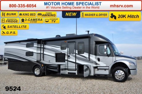 &lt;a href=&quot;http://www.mhsrv.com/other-rvs-for-sale/dynamax-rv/&quot;&gt;&lt;img src=&quot;http://www.mhsrv.com/images/sold-dynamax.jpg&quot; width=&quot;383&quot; height=&quot;141&quot; border=&quot;0&quot;/&gt;&lt;/a&gt;  Receive a $2,000 VISA Gift Card with purchase from Motor Home Specialist while supplies last. Family Owned &amp; Operated and the #1 Volume Selling Motor Home Dealer in the World as well as the #1 Dynamax DX3 Dealer in the World.   &lt;object width=&quot;400&quot; height=&quot;300&quot;&gt;&lt;param name=&quot;movie&quot; value=&quot;http://www.youtube.com/v/fBpsq4hH-Ws?version=3&amp;amp;hl=en_US&quot;&gt;&lt;/param&gt;&lt;param name=&quot;allowFullScreen&quot; value=&quot;true&quot;&gt;&lt;/param&gt;&lt;param name=&quot;allowscriptaccess&quot; value=&quot;always&quot;&gt;&lt;/param&gt;&lt;embed src=&quot;http://www.youtube.com/v/fBpsq4hH-Ws?version=3&amp;amp;hl=en_US&quot; type=&quot;application/x-shockwave-flash&quot; width=&quot;400&quot; height=&quot;300&quot; allowscriptaccess=&quot;always&quot; allowfullscreen=&quot;true&quot;&gt;&lt;/embed&gt;&lt;/object&gt;
 MSRP $290,473. 2015 DynaMax DX3. Perhaps the most luxurious Super C bunk model motor home on the market! This Model 37BHHD is approximately 39 feet 2 inches in length with 2 slides and is powered by a 9.0L Cummins 350HP diesel engine with 1,000 lbs. of torque &amp; massive 33,000 lb. Freightliner M-2 chassis with 20,000 lb. hitch. Options include the Platinum full body exterior 4-Color package, Smokey Topaz interior, 2 bunk CD/DVD players, stackable washer dryer, 8 KW Onan diesel generator, Bilstein Shocks and MCD blinds. The DX3 also features a Early American Cherry wood package, an exterior LCD TV &amp; entertainment center, king size Serta Mattress, Jacobs C-Brake with low/off/high dash switch, Allison transmission, air brakes with 4 wheel ABS, twin 50 gallon aluminum fuel tanks, electric power windows, 4 point fully automatic hydraulic leveling jacks, remote keyless pad at entry door, 40 inch LCD TV in the living area, Blue-Ray home theater system, In-Motion satellite, Flush mounted LED ceiling lights, solid surface countertops, convection microwave, Frigidaire 23 Cu. Ft. residential french door refrigerator with pull out freezer drawer with water and ice dispenser, touch screen premium AM/FM/CD/DVD radio, GPS with color monitor, color back-up camera, two color side view cameras and a 1,800 Watt inverter. For additional coach information, brochures, window sticker, videos, photos, DX3 reviews &amp; testimonials as well as additional information about Motor Home Specialist and our manufacturers please visit us at MHSRV .com or call 800-335-6054. At Motor Home Specialist we DO NOT charge any prep or orientation fees like you will find at other dealerships. All sale prices include a 200 point inspection, interior &amp; exterior wash &amp; detail of vehicle, a thorough coach orientation with an MHS technician, an RV Starter&#39;s kit, a nights stay in our delivery park featuring landscaped and covered pads with full hook-ups and much more. WHY PAY MORE?... WHY SETTLE FOR LESS?