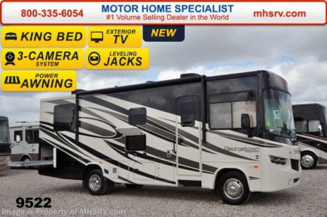 &lt;a href=&quot;http://www.mhsrv.com/forest-river-rv/&quot;&gt;&lt;img src=&quot;http://www.mhsrv.com/images/sold-forestriver.jpg&quot; width=&quot;383&quot; height=&quot;141&quot; border=&quot;0&quot;/&gt;&lt;/a&gt; Family Owned &amp; Operated and the #1 Volume Selling Motor Home Dealer in the World as well as the #1 Georgetown Dealer in the World. &lt;object width=&quot;400&quot; height=&quot;300&quot;&gt;&lt;param name=&quot;movie&quot; value=&quot;http://www.youtube.com/v/Pu7wgPgva2o?version=3&amp;amp;hl=en_US&quot;&gt;&lt;/param&gt;&lt;param name=&quot;allowFullScreen&quot; value=&quot;true&quot;&gt;&lt;/param&gt;&lt;param name=&quot;allowscriptaccess&quot; value=&quot;always&quot;&gt;&lt;/param&gt;&lt;embed src=&quot;http://www.youtube.com/v/Pu7wgPgva2o?version=3&amp;amp;hl=en_US&quot; type=&quot;application/x-shockwave-flash&quot; width=&quot;400&quot; height=&quot;300&quot; allowscriptaccess=&quot;always&quot; allowfullscreen=&quot;true&quot;&gt;&lt;/embed&gt;&lt;/object&gt;  MSRP $121,261. New 2015 Forest River Georgetown: Model 270S. This all new floor plan measures approximately 28 feet 10 inches in length &amp; features a slide-out room, a large mid ship TV, large J-Dinette, king bed and a bedroom TV. Optional equipment includes the Prestige Package which includes beautiful colored gel coat side walls with enhanced graphics, electric awning and frameless windows. Additional options includes a rear A/C, (2) heat strips, exterior entertainment center, convection microwave, home theater system, auto transfer switch, front overhead bunk and an exterior slide out storage tray. You will also find 50 amp service, Onan 5.5 generator, linoleum IPO carpet, Ford Triton V-10 engine, deluxe solid surface kitchen countertops, Arctic Pack w/ Enclosed Tanks, Automatic Leveling Jacks, Under mount Stainless Steel Kitchen Sink with Flush Solid Surface Covers, Fog Lights, Slam Latch Baggage Doors, 1 Piece Windshield For Panoramic View, Slide Out Awnings, Stainless Steel Bathroom Sink, Deluxe Dash, AM/FM/CD Player, 3 Point Seat Belts, Dash Fans, Soft Touch Driver Passenger Seats, Day/Night Shades, Full Extension Drawers With Roller Bearing Slides, Solid Pocket Door To Bedroom, Kitchen Backsplash, 5000lb Hitch, Second Auxiliary Battery, Outside Shower, 3 Camera monitoring system, Remote/Heated Driver and Passenger Mirrors &amp; much more. For additional coach information, brochures, window sticker, videos, photos, Georgetown reviews &amp; testimonials as well as additional information about Motor Home Specialist and our manufacturers please visit us at MHSRV .com or call 800-335-6054. At Motor Home Specialist we DO NOT charge any prep or orientation fees like you will find at other dealerships. All sale prices include a 200 point inspection, interior &amp; exterior wash &amp; detail of vehicle, a thorough coach orientation with an MHS technician, an RV Starter&#39;s kit, a nights stay in our delivery park featuring landscaped and covered pads with full hook-ups and much more. WHY PAY MORE?... WHY SETTLE FOR LESS?