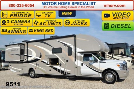 /TX 10/15/14 &lt;a href=&quot;http://www.mhsrv.com/thor-motor-coach/&quot;&gt;&lt;img src=&quot;http://www.mhsrv.com/images/sold-thor.jpg&quot; width=&quot;383&quot; height=&quot;141&quot; border=&quot;0&quot;/&gt;&lt;/a&gt;
Family Owned &amp; Operated and the #1 Volume Selling Motor Home Dealer in the World as well as the #1 Thor Motor Coach Dealer in the World. &lt;object width=&quot;400&quot; height=&quot;300&quot;&gt;&lt;param name=&quot;movie&quot; value=&quot;//www.youtube.com/v/U2vRrY8X8lc?hl=en_US&amp;amp;version=3&quot;&gt;&lt;/param&gt;&lt;param name=&quot;allowFullScreen&quot; value=&quot;true&quot;&gt;&lt;/param&gt;&lt;param name=&quot;allowscriptaccess&quot; value=&quot;always&quot;&gt;&lt;/param&gt;&lt;embed src=&quot;//www.youtube.com/v/U2vRrY8X8lc?hl=en_US&amp;amp;version=3&quot; type=&quot;application/x-shockwave-flash&quot; width=&quot;400&quot; height=&quot;300&quot; allowscriptaccess=&quot;always&quot; allowfullscreen=&quot;true&quot;&gt;&lt;/embed&gt;&lt;/object&gt; MSRP $155,102. 2015 Thor Motor Coach 35SK Super C model motor home with 2 slides. This unit is powered by the powerful 300 HP Powerstroke 6.7L diesel engine with 660 lb. ft. of torque. It rides on a Ford F-550 chassis with a 6-speed automatic transmission and boast a big 10,000 lb. hitch, rear pass-thru MEGA-Storage, extreme duty 4 wheel ABS disc brakes and an electronic brake controller integrated into the dash. Options include the beautiful HD-Max exterior, power attic fan, cabover entertainment center with 50&quot; TV DVD player &amp; soundbar and an upgraded 6.0 Onan diesel generator. The Four Winds 35SK is approximately 36 feet 2 inches long and also features a plush dinette and sofa, exterior entertainment center, dual roof air conditioners, power patio awning, one-touch automatic leveling system, residential refrigerator, 30 inch over the range microwave, solid surface counter top, touch screen AM/FM/CD/MP3 player, back-up monitor with side view cameras, remote heated exterior mirrors, power windows and locks, leatherette driver &amp; passenger captain&#39;s chairs, fiberglass running boards, soft touch ceilings, heavy duty ball bearing drawer guides, bedroom LCD TV, large LCD TV in the living area, an 1800-watt power inverter, heated holding tanks and a king sized bed. For additional coach information, brochure, window sticker, videos, photos &amp; reviews &amp; testimonials please visit Motor Home Specialist at MHSRV .com or call 800-335-6054. At MHS we DO NOT charge any prep or orientation fees like you will find at other dealerships. All sale prices include a 200 point inspection, interior &amp; exterior wash &amp; detail of vehicle, a thorough coach orientation with an MHS technician, an RV Starter&#39;s kit, a nights stay in our delivery park featuring landscaped and covered pads with full hook-ups and much more. WHY PAY MORE?... WHY SETTLE FOR LESS? &lt;object width=&quot;400&quot; height=&quot;300&quot;&gt;&lt;param name=&quot;movie&quot; value=&quot;//www.youtube.com/v/VZXdH99Xe00?hl=en_US&amp;amp;version=3&quot;&gt;&lt;/param&gt;&lt;param name=&quot;allowFullScreen&quot; value=&quot;true&quot;&gt;&lt;/param&gt;&lt;param name=&quot;allowscriptaccess&quot; value=&quot;always&quot;&gt;&lt;/param&gt;&lt;embed src=&quot;//www.youtube.com/v/VZXdH99Xe00?hl=en_US&amp;amp;version=3&quot; type=&quot;application/x-shockwave-flash&quot; width=&quot;400&quot; height=&quot;300&quot; allowscriptaccess=&quot;always&quot; allowfullscreen=&quot;true&quot;&gt;&lt;/embed&gt;&lt;/object&gt; 