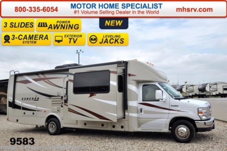 /NV 3/3/15 &lt;a href=&quot;http://www.mhsrv.com/coachmen-rv/&quot;&gt;&lt;img src=&quot;http://www.mhsrv.com/images/sold-coachmen.jpg&quot; width=&quot;383&quot; height=&quot;141&quot; border=&quot;0&quot;/&gt;&lt;/a&gt;
Receive a $1,000 VISA Gift Card with purchase from Motor Home Specialist. Offer ends Feb. 28th, 2015.  Family Owned &amp; Operated and the #1 Volume Selling Motor Home Dealer in the World as well as the #1 Coachmen Dealer in the World.  &lt;object width=&quot;400&quot; height=&quot;300&quot;&gt;&lt;param name=&quot;movie&quot; value=&quot;//www.youtube.com/v/tu63TyI-F-A?hl=en_US&amp;amp;version=3&quot;&gt;&lt;/param&gt;&lt;param name=&quot;allowFullScreen&quot; value=&quot;true&quot;&gt;&lt;/param&gt;&lt;param name=&quot;allowscriptaccess&quot; value=&quot;always&quot;&gt;&lt;/param&gt;&lt;embed src=&quot;//www.youtube.com/v/tu63TyI-F-A?hl=en_US&amp;amp;version=3&quot; type=&quot;application/x-shockwave-flash&quot; width=&quot;400&quot; height=&quot;300&quot; allowscriptaccess=&quot;always&quot; allowfullscreen=&quot;true&quot;&gt;&lt;/embed&gt;&lt;/object&gt;   MSRP $120,474. New 2015 Coachmen Concord 300TS W/3 Slide-out rooms. This luxury Class C RV measures approximately 30ft. 10in and includes the Concord Anniversary package which features the Travel Easy Roadside Assistance, LED interior lighting, LED exterior lighting, 4KW Onan generator, 32&quot; TV/DVD player, back up monitor, power awning, upgraded countertops, heated remote exterior mirrors, power step, slide-out room toppers and a 5,000 lb. hitch. Additional options include power vent, removable carpet, automatic hydraulic leveling jacks, swivel driver seat, swivel passenger seat, exterior privacy windshield cover, bedroom TV &amp; DVD player, Sirius satellite radio and the Concord Luxury Package which includes an exterior entertainment center, 2nd battery, side view cameras, 15,000 BTU A/C heat pump, heated tanks and upper tank gate valves. A few standard features include the Ford E-450 super duty chassis, Ride-Rite air assist suspension system, exterior speakers &amp; the Azdel super light composite sidewalls. For additional coach information, brochures, window sticker, videos, photos, Concord reviews &amp; testimonials as well as additional information about Motor Home Specialist and our manufacturers please visit us at MHSRV .com or call 800-335-6054. At Motor Home Specialist we DO NOT charge any prep or orientation fees like you will find at other dealerships. All sale prices include a 200 point inspection, interior &amp; exterior wash &amp; detail of vehicle, a thorough coach orientation with an MHS technician, an RV Starter&#39;s kit, a nights stay in our delivery park featuring landscaped and covered pads with full hook-ups and much more. WHY PAY MORE?... WHY SETTLE FOR LESS?