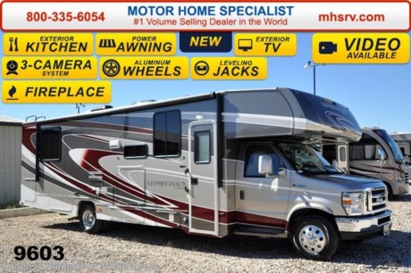 /WA 2/23/15 &lt;a href=&quot;http://www.mhsrv.com/coachmen-rv/&quot;&gt;&lt;img src=&quot;http://www.mhsrv.com/images/sold-coachmen.jpg&quot; width=&quot;383&quot; height=&quot;141&quot; border=&quot;0&quot;/&gt;&lt;/a&gt;
Family Owned &amp; Operated and the #1 Volume Selling Motor Home Dealer in the World as well as the #1 Coachmen Dealer in the World. &lt;object width=&quot;400&quot; height=&quot;300&quot;&gt;&lt;param name=&quot;movie&quot; value=&quot;http://www.youtube.com/v/rQ-wZH4yVHA?version=3&amp;amp;hl=en_US&quot;&gt;&lt;/param&gt;&lt;param name=&quot;allowFullScreen&quot; value=&quot;true&quot;&gt;&lt;/param&gt;&lt;param name=&quot;allowscriptaccess&quot; value=&quot;always&quot;&gt;&lt;/param&gt;&lt;embed src=&quot;http://www.youtube.com/v/rQ-wZH4yVHA?version=3&amp;amp;hl=en_US&quot; type=&quot;application/x-shockwave-flash&quot; width=&quot;400&quot; height=&quot;300&quot; allowscriptaccess=&quot;always&quot; allowfullscreen=&quot;true&quot;&gt;&lt;/embed&gt;&lt;/object&gt;
MSRP $116,652. New 2015 Coachmen Leprechaun Model 319DSF. This Luxury Class C RV measures approximately 32 feet 11 inches in length. Options include the Anniversary package which includes tinted windows, fiberglass counter tops, rear ladder, upgraded sofa, child safety net and ladder (N/A with front entertainment center), back up camera &amp; monitor, power awning, 50 gallon fresh water, 5,000 lb. hitch &amp; wire, slide-out awnings, glass shower door, Onan generator, 80&quot; long bed, night shades, roller bearing drawer glides and Azdel Composite sidewalls. Additional options include beautiful full body paint, dual recliners, automatic hydraulic leveling jacks, aluminum rims, 39 inch LCD TV on power lift, exterior entertainment center, dual coach batteries, air assist suspension, gas/electric water heater, tank heaters, side view cameras, rear ladder, heated exterior mirrors w/remote, exterior camp kitchen, electric fireplace, upgraded 15,000 BTU A/C with heat pump, bedroom TV, swivel driver and passenger seats as well as exterior windshield cover. For additional coach information, brochures, window sticker, videos, photos, Leprechaun reviews &amp; testimonials as well as additional information about Motor Home Specialist and our manufacturers please visit us at MHSRV .com or call 800-335-6054. At Motor Home Specialist we DO NOT charge any prep or orientation fees like you will find at other dealerships. All sale prices include a 200 point inspection, interior &amp; exterior wash &amp; detail of vehicle, a thorough coach orientation with an MHS technician, an RV Starter&#39;s kit, a nights stay in our delivery park featuring landscaped and covered pads with full hook-ups and much more. WHY PAY MORE?... WHY SETTLE FOR LESS?