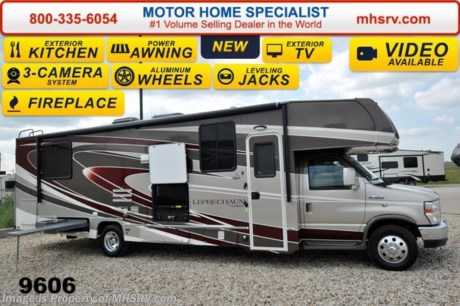 /CO 4/8/15 &lt;a href=&quot;http://www.mhsrv.com/coachmen-rv/&quot;&gt;&lt;img src=&quot;http://www.mhsrv.com/images/sold-coachmen.jpg&quot; width=&quot;383&quot; height=&quot;141&quot; border=&quot;0&quot;/&gt;&lt;/a&gt;
 Family Owned &amp; Operated and the #1 Volume Selling Motor Home Dealer in the World as well as the #1 Coachmen Dealer in the World. &lt;object width=&quot;400&quot; height=&quot;300&quot;&gt;&lt;param name=&quot;movie&quot; value=&quot;http://www.youtube.com/v/rQ-wZH4yVHA?version=3&amp;amp;hl=en_US&quot;&gt;&lt;/param&gt;&lt;param name=&quot;allowFullScreen&quot; value=&quot;true&quot;&gt;&lt;/param&gt;&lt;param name=&quot;allowscriptaccess&quot; value=&quot;always&quot;&gt;&lt;/param&gt;&lt;embed src=&quot;http://www.youtube.com/v/rQ-wZH4yVHA?version=3&amp;amp;hl=en_US&quot; type=&quot;application/x-shockwave-flash&quot; width=&quot;400&quot; height=&quot;300&quot; allowscriptaccess=&quot;always&quot; allowfullscreen=&quot;true&quot;&gt;&lt;/embed&gt;&lt;/object&gt;
 MSRP $116,370. New 2015 Coachmen Leprechaun Model 319DSF. This Luxury Class C RV measures approximately 32 feet 11 inches in length. Options include the Anniversary package which includes tinted windows, fiberglass counter tops, rear ladder, upgraded sofa, child safety net and ladder (N/A with front entertainment center), back up camera &amp; monitor, power awning, 50 gallon fresh water, 5,000 lb. hitch &amp; wire, slide-out awnings, glass shower door, Onan generator, 80&quot; long bed, night shades, roller bearing drawer glides and Azdel Composite sidewalls. Additional options include beautiful full body paint, automatic hydraulic leveling jacks, aluminum rims, 39 inch LCD TV on power lift, exterior entertainment center, dual coach batteries, air assist suspension, gas/electric water heater, tank heaters, side view cameras, rear ladder, heated exterior mirrors w/remote, exterior camp kitchen, electric fireplace, upgraded 15,000 BTU A/C with heat pump, bedroom TV, swivel driver and passenger seats as well as exterior windshield cover. For additional coach information, brochures, window sticker, videos, photos, Leprechaun reviews &amp; testimonials as well as additional information about Motor Home Specialist and our manufacturers please visit us at MHSRV .com or call 800-335-6054. At Motor Home Specialist we DO NOT charge any prep or orientation fees like you will find at other dealerships. All sale prices include a 200 point inspection, interior &amp; exterior wash &amp; detail of vehicle, a thorough coach orientation with an MHS technician, an RV Starter&#39;s kit, a nights stay in our delivery park featuring landscaped and covered pads with full hook-ups and much more. WHY PAY MORE?... WHY SETTLE FOR LESS?