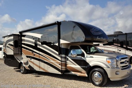 /TX 2/9/15 &lt;a href=&quot;http://www.mhsrv.com/thor-motor-coach/&quot;&gt;&lt;img src=&quot;http://www.mhsrv.com/images/sold-thor.jpg&quot; width=&quot;383&quot; height=&quot;141&quot; border=&quot;0&quot;/&gt;&lt;/a&gt;
Receive a $2,000 VISA Gift Card with purchase from Motor Home Specialist. Offer ends Feb. 28th, 2015.  Family Owned &amp; Operated and the #1 Volume Selling Motor Home Dealer in the World as well as the #1 Thor Motor Coach Dealer in the World. &lt;object width=&quot;400&quot; height=&quot;300&quot;&gt;&lt;param name=&quot;movie&quot; value=&quot;//www.youtube.com/v/U2vRrY8X8lc?hl=en_US&amp;amp;version=3&quot;&gt;&lt;/param&gt;&lt;param name=&quot;allowFullScreen&quot; value=&quot;true&quot;&gt;&lt;/param&gt;&lt;param name=&quot;allowscriptaccess&quot; value=&quot;always&quot;&gt;&lt;/param&gt;&lt;embed src=&quot;//www.youtube.com/v/U2vRrY8X8lc?hl=en_US&amp;amp;version=3&quot; type=&quot;application/x-shockwave-flash&quot; width=&quot;400&quot; height=&quot;300&quot; allowscriptaccess=&quot;always&quot; allowfullscreen=&quot;true&quot;&gt;&lt;/embed&gt;&lt;/object&gt; MSRP $172,743. 2015 Thor Motor Coach 35SF Super C model motor home with 2 slides. This unit is powered by the powerful 300 HP Powerstroke 6.7L diesel engine with 660 lb. ft. of torque. It rides on a Ford F-550 chassis with a 6-speed automatic transmission and boast a big 10,000 lb. hitch, rear pass-thru MEGA-Storage, extreme duty 4 wheel ABS disc brakes and an electronic brake controller integrated into the dash. Options include the beautiful full body paint exterior, cabover entertainment center with 50&quot; TV &amp; soundbar, power attic fan, dual child safety seat tether and an upgraded 6.0 Onan diesel generator.The Chateau 35SF is approximately 36 feet 1 inch in length and features a plush dinette and sofa, exterior entertainment center, dual roof air conditioners, power patio awning, one-touch automatic leveling system, residential refrigerator, 30 inch over the range microwave, solid surface countertop, touch screen AM/FM/CD/MP3 player, back-up monitor with side view cameras, remote heated exterior mirrors, power windows and locks, leatherette driver &amp; passenger captain&#39;s chairs, fiberglass running boards, soft touch ceilings, heavy duty ball bearing drawer guides, bedroom LED TV, large LED TV in the living area, an 1800-watt power inverter, heated holding tanks and washer/dryer prep. For additional coach information, brochures, window sticker, videos, photos, Four Winds reviews &amp; testimonials as well as additional information about Motor Home Specialist and our manufacturers please visit us at MHSRV .com or call 800-335-6054. At Motor Home Specialist we DO NOT charge any prep or orientation fees like you will find at other dealerships. All sale prices include a 200 point inspection, interior &amp; exterior wash &amp; detail of vehicle, a thorough coach orientation with an MHS technician, an RV Starter&#39;s kit, a nights stay in our delivery park featuring landscaped and covered pads with full hook-ups and much more. WHY PAY MORE?... WHY SETTLE FOR LESS? &lt;object width=&quot;400&quot; height=&quot;300&quot;&gt;&lt;param name=&quot;movie&quot; value=&quot;//www.youtube.com/v/VZXdH99Xe00?hl=en_US&amp;amp;version=3&quot;&gt;&lt;/param&gt;&lt;param name=&quot;allowFullScreen&quot; value=&quot;true&quot;&gt;&lt;/param&gt;&lt;param name=&quot;allowscriptaccess&quot; value=&quot;always&quot;&gt;&lt;/param&gt;&lt;embed src=&quot;//www.youtube.com/v/VZXdH99Xe00?hl=en_US&amp;amp;version=3&quot; type=&quot;application/x-shockwave-flash&quot; width=&quot;400&quot; height=&quot;300&quot; allowscriptaccess=&quot;always&quot; allowfullscreen=&quot;true&quot;&gt;&lt;/embed&gt;&lt;/object&gt; 