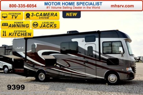 /MT 1/19/15 &lt;a href=&quot;http://www.mhsrv.com/thor-motor-coach/&quot;&gt;&lt;img src=&quot;http://www.mhsrv.com/images/sold-thor.jpg&quot; width=&quot;383&quot; height=&quot;141&quot; border=&quot;0&quot; /&gt;&lt;/a&gt;
MHSRV is donating $1,000 to Cook Children&#39;s Hospital for every new RV sold in the month of December, 2014 helping surpass our 3rd annual goal total of over 1/2 million dollars! Family Owned &amp; Operated and the #1 Volume Selling Motor Home Dealer in the World as well as the #1 Thor Motor Coach Dealer in the World. &lt;object width=&quot;400&quot; height=&quot;300&quot;&gt;&lt;param name=&quot;movie&quot; value=&quot;http://www.youtube.com/v/fBpsq4hH-Ws?version=3&amp;amp;hl=en_US&quot;&gt;&lt;/param&gt;&lt;param name=&quot;allowFullScreen&quot; value=&quot;true&quot;&gt;&lt;/param&gt;&lt;param name=&quot;allowscriptaccess&quot; value=&quot;always&quot;&gt;&lt;/param&gt;&lt;embed src=&quot;http://www.youtube.com/v/fBpsq4hH-Ws?version=3&amp;amp;hl=en_US&quot; type=&quot;application/x-shockwave-flash&quot; width=&quot;400&quot; height=&quot;300&quot; allowscriptaccess=&quot;always&quot; allowfullscreen=&quot;true&quot;&gt;&lt;/embed&gt;&lt;/object&gt; MSRP $119,809. New 2015 Thor Motor Coach A.C.E. Model EVO 29.3 with a full wall slide-out room. The A.C.E. is the class A &amp; C Evolution. It Combines many of the most popular features of a class A motor home and a class C motor home to make something truly unique to the RV industry. This unit measures approximately 29 feet 7 inches in length. Optional equipment includes beautiful full body paint exterior, bedroom TV, exterior entertainment center, upgraded 15.0 BTU ducted roof A/C unit, second auxiliary battery, (2) 12V attic fans and an exterior kitchen which includes a inverter, refrigerator, sink and portable grill. The A.C.E. also features a Ford Triton V-10 engine, frameless windows, power charging station, drop down overhead bunk, power side mirrors with integrated side view cameras, hydraulic leveling jacks, a mud-room, exterior mega-storage, roof ladder, 4000 Onan Micro-Quiet generator, electric patio awning with integrated LED lights, AM/FM/CD, reclining swivel leatherette captain&#39;s chairs, stainless steel wheel liners, hitch, booth dinette, systems control center, valve stem extenders, refrigerator, microwave, water heater, one-piece windshield with &quot;20/20 vision&quot; front cap that helps eliminate heat and sunlight from getting into the drivers vision, floor level cockpit window for better visibility while turning, a &quot;below floor&quot; furnace and water heater helping keep the noise to an absolute minimum and the exhaust away from the kids and pets, cockpit mirrors, slide-out workstation in the dash and much more.  For additional coach information, brochures, window sticker, videos, photos, A.C.E. reviews &amp; testimonials as well as additional information about Motor Home Specialist and our manufacturers please visit us at MHSRV .com or call 800-335-6054. At Motor Home Specialist we DO NOT charge any prep or orientation fees like you will find at other dealerships. All sale prices include a 200 point inspection, interior &amp; exterior wash &amp; detail of vehicle, a thorough coach orientation with an MHS technician, an RV Starter&#39;s kit, a nights stay in our delivery park featuring landscaped and covered pads with full hook-ups and much more. WHY PAY MORE?... WHY SETTLE FOR LESS?