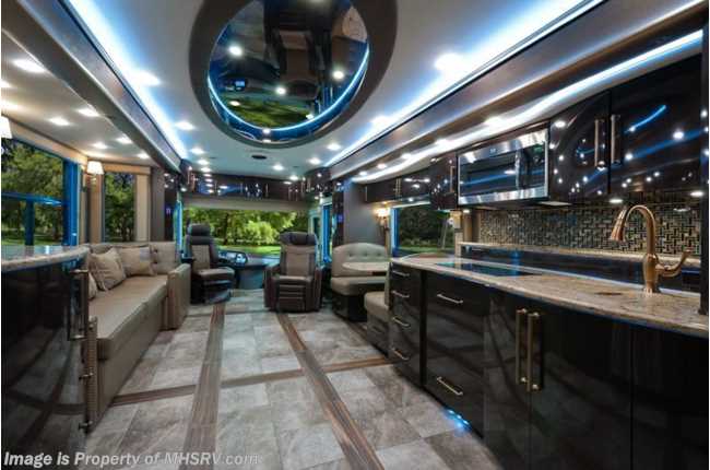 2015 Foretravel IH-45 Luxury Motor Coach MHS Custom Floor Plan