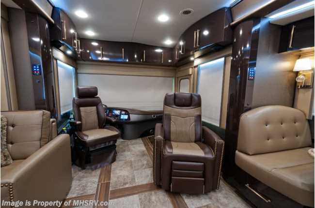 2015 Foretravel IH-45 Luxury Motor Coach MHS Custom Floor Plan