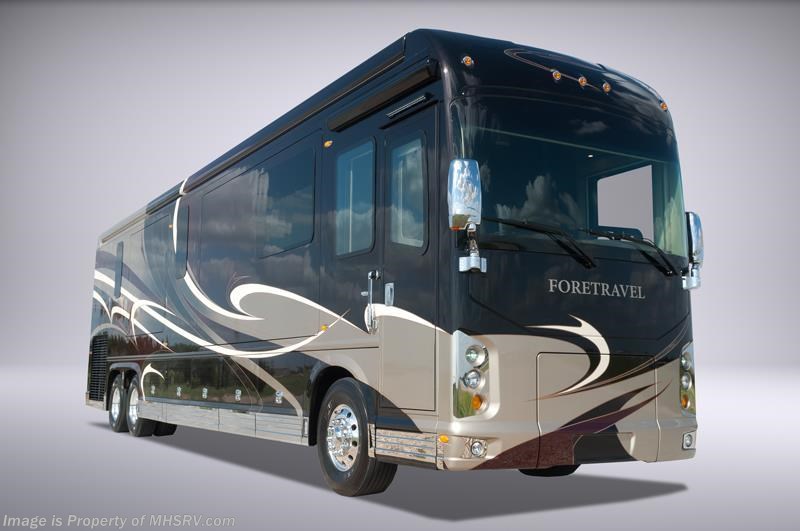 2015 Foretravel IH-45 Luxury Motor Coach MHS Custom Floor Plan