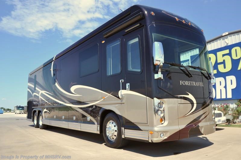 2015 Foretravel IH-45 Luxury Motor Coach MHS Custom Floor Plan