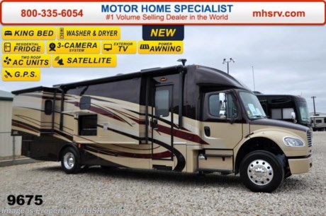 &lt;a href=&quot;http://www.mhsrv.com/other-rvs-for-sale/dynamax-rv/&quot;&gt;&lt;img src=&quot;http://www.mhsrv.com/images/sold-dynamax.jpg&quot; width=&quot;383&quot; height=&quot;141&quot; border=&quot;0&quot;/&gt;&lt;/a&gt; Receive a $2,000 VISA Gift Card with purchase from Motor Home Specialist while supplies last. Family Owned &amp; Operated and the #1 Volume Selling Motor Home Dealer in the World as well as the #1 DX3 Dealer in the World. &lt;object width=&quot;400&quot; height=&quot;300&quot;&gt;&lt;param name=&quot;movie&quot; value=&quot;http://www.youtube.com/v/fBpsq4hH-Ws?version=3&amp;amp;hl=en_US&quot;&gt;&lt;/param&gt;&lt;param name=&quot;allowFullScreen&quot; value=&quot;true&quot;&gt;&lt;/param&gt;&lt;param name=&quot;allowscriptaccess&quot; value=&quot;always&quot;&gt;&lt;/param&gt;&lt;embed src=&quot;http://www.youtube.com/v/fBpsq4hH-Ws?version=3&amp;amp;hl=en_US&quot; type=&quot;application/x-shockwave-flash&quot; width=&quot;400&quot; height=&quot;300&quot; allowscriptaccess=&quot;always&quot; allowfullscreen=&quot;true&quot;&gt;&lt;/embed&gt;&lt;/object&gt;
 MSRP $294,013. 2015 DynaMax DX3. Perhaps the most luxurious yet affordable Super C motor home on the market! This Model 36FKS is approximately 36 feet 5 inches in length and is powered by the upgraded 9.0L Cummins 350HP diesel engine with 1,000 lbs. of torque &amp; massive 33,000 lb. Freightliner M-2 chassis with 20,000 lb. hitch. Options include the Southern Comfort full body exterior 4-Color package, Southern Comfort interior, stackable washer dryer, 8 KW Onan diesel generator, Bilstein gas charged front shock absorbers and MCD day/night roller shades. The DX3 also features a Early American Cherry wood package, 3 slides, an exterior LCD TV &amp; entertainment center, king size Serta Mattress,  Engine Brake with low/off/high dash switch, Allison transmission, air brakes with 4 wheel ABS, twin 50 gallon aluminum fuel tanks, electric power windows, 4 point fully automatic hydraulic leveling jacks, remote keyless pad at entry door, 40 inch LCD TV in the living area, Blue-Ray home theater system, In-Motion satellite, flush mounted LED ceiling lights, solid surface countertops, convection microwave, Frigidaire 23 Cu. Ft. residential french door refrigerator with pull out freezer drawer with water and ice dispenser, touch screen premium AM/FM/CD/DVD radio, GPS with color monitor, color back-up camera, two color side view cameras and a 1,800 Watt inverter.  For additional coach information, brochures, window sticker, videos, photos, Dynamax reviews &amp; testimonials as well as additional information about Motor Home Specialist and our manufacturers please visit us at MHSRV .com or call 800-335-6054. At Motor Home Specialist we DO NOT charge any prep or orientation fees like you will find at other dealerships. All sale prices include a 200 point inspection, interior &amp; exterior wash &amp; detail of vehicle, a thorough coach orientation with an MHS technician, an RV Starter&#39;s kit, a nights stay in our delivery park featuring landscaped and covered pads with full hook-ups and much more. WHY PAY MORE?... WHY SETTLE FOR LESS?