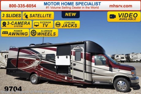 /TX 1/1/15
&lt;a href=&quot;http://www.mhsrv.com/coachmen-rv/&quot;&gt;&lt;img src=&quot;http://www.mhsrv.com/images/sold-coachmen.jpg&quot; width=&quot;383&quot; height=&quot;141&quot; border=&quot;0&quot;/&gt;&lt;/a&gt;
MHSRV is donating $1,000 to Cook Children&#39;s Hospital for every new RV sold in the month of December, 2014 helping surpass our 3rd annual goal total of over 1/2 million dollars! Family Owned &amp; Operated and the #1 Volume Selling Motor Home Dealer in the World as well as the #1 Coachmen Dealer in the World. &lt;object width=&quot;400&quot; height=&quot;300&quot;&gt;&lt;param name=&quot;movie&quot; value=&quot;//www.youtube.com/v/tu63TyI-F-A?hl=en_US&amp;amp;version=3&quot;&gt;&lt;/param&gt;&lt;param name=&quot;allowFullScreen&quot; value=&quot;true&quot;&gt;&lt;/param&gt;&lt;param name=&quot;allowscriptaccess&quot; value=&quot;always&quot;&gt;&lt;/param&gt;&lt;embed src=&quot;//www.youtube.com/v/tu63TyI-F-A?hl=en_US&amp;amp;version=3&quot; type=&quot;application/x-shockwave-flash&quot; width=&quot;400&quot; height=&quot;300&quot; allowscriptaccess=&quot;always&quot; allowfullscreen=&quot;true&quot;&gt;&lt;/embed&gt;&lt;/object&gt; MSRP $130,130. New 2015 Coachmen Concord 300DS Anniversary W/2 Slide-out rooms. This luxury Class C RV measures approximately 32 ft. 9in and includes the Banner Edition which features the Travel Easy Roadside Assistance, LED interior lighting, LED exterior lighting, 4KW Onan generator, 32&quot; TV/DVD player, back up monitor, power awning, upgraded countertops, heated remote exterior mirrors, power step and a 5,000 lb. hitch. Additional options include removable carpet, power vent fan, automatic hydraulic leveling jacks, aluminum rims, swivel driver seat, swivel passenger seat, exterior privacy windshield cover, electric fireplace, bedroom TV &amp; DVD player, King Dome Satellite System, Sirius satellite radio and the Concord Luxury Package which includes an exterior entertainment center, 2nd battery, side view cameras, 15,000 BTU A/C heat pump, heated tanks and upper tank gate valves. A few standard features include the Ford E-450 super duty chassis, Ride-Rite air assist suspension system, exterior speakers &amp; the Azdel super light composite sidewalls. For additional coach information, brochures, window sticker, videos, photos, Concord reviews &amp; testimonials as well as additional information about Motor Home Specialist and our manufacturers please visit us at MHSRV .com or call 800-335-6054. At Motor Home Specialist we DO NOT charge any prep or orientation fees like you will find at other dealerships. All sale prices include a 200 point inspection, interior &amp; exterior wash &amp; detail of vehicle, a thorough coach orientation with an MHS technician, an RV Starter&#39;s kit, a nights stay in our delivery park featuring landscaped and covered pads with full hook-ups and much more. WHY PAY MORE?... WHY SETTLE FOR LESS?