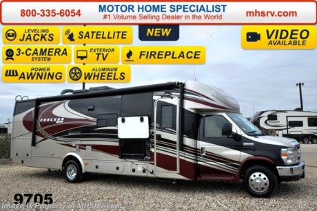 /SC 1/19/15 &lt;a href=&quot;http://www.mhsrv.com/coachmen-rv/&quot;&gt;&lt;img src=&quot;http://www.mhsrv.com/images/sold-coachmen.jpg&quot; width=&quot;383&quot; height=&quot;141&quot; border=&quot;0&quot; /&gt;&lt;/a&gt;
MHSRV is donating $1,000 to Cook Children&#39;s Hospital for every new RV sold in the month of December, 2014 helping surpass our 3rd annual goal total of over 1/2 million dollars! Family Owned &amp; Operated and the #1 Volume Selling Motor Home Dealer in the World as well as the #1 Coachmen Dealer in the World. &lt;object width=&quot;400&quot; height=&quot;300&quot;&gt;&lt;param name=&quot;movie&quot; value=&quot;//www.youtube.com/v/tu63TyI-F-A?hl=en_US&amp;amp;version=3&quot;&gt;&lt;/param&gt;&lt;param name=&quot;allowFullScreen&quot; value=&quot;true&quot;&gt;&lt;/param&gt;&lt;param name=&quot;allowscriptaccess&quot; value=&quot;always&quot;&gt;&lt;/param&gt;&lt;embed src=&quot;//www.youtube.com/v/tu63TyI-F-A?hl=en_US&amp;amp;version=3&quot; type=&quot;application/x-shockwave-flash&quot; width=&quot;400&quot; height=&quot;300&quot; allowscriptaccess=&quot;always&quot; allowfullscreen=&quot;true&quot;&gt;&lt;/embed&gt;&lt;/object&gt; MSRP $130,130. New 2015 Coachmen Concord 300DS W/2 Slide-out rooms. This luxury Class C RV measures approximately 32 ft. 9in and includes the Banner Edition which features the Travel Easy Roadside Assistance, LED interior lighting, LED exterior lighting, 4KW Onan generator, 32&quot; TV/DVD player, back up monitor, power awning, upgraded countertops, heated remote exterior mirrors, power step and a 5,000 lb. hitch. Additional options include removable carpet, power vent fan, automatic hydraulic leveling jacks, aluminum rims, swivel driver seat, swivel passenger seat, exterior privacy windshield cover, electric fireplace, bedroom TV &amp; DVD player, King Dome Satellite System, Sirius satellite radio and the Concord Luxury Package which includes an exterior entertainment center, 2nd battery, side view cameras, 15,000 BTU A/C heat pump, heated tanks and upper tank gate valves. A few standard features include the Ford E-450 super duty chassis, Ride-Rite air assist suspension system, exterior speakers &amp; the Azdel super light composite sidewalls. For additional coach information, brochures, window sticker, videos, photos, Concord reviews &amp; testimonials as well as additional information about Motor Home Specialist and our manufacturers please visit us at MHSRV .com or call 800-335-6054. At Motor Home Specialist we DO NOT charge any prep or orientation fees like you will find at other dealerships. All sale prices include a 200 point inspection, interior &amp; exterior wash &amp; detail of vehicle, a thorough coach orientation with an MHS technician, an RV Starter&#39;s kit, a nights stay in our delivery park featuring landscaped and covered pads with full hook-ups and much more. WHY PAY MORE?... WHY SETTLE FOR LESS?