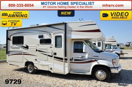 /CA 11/24/14 &lt;a href=&quot;http://www.mhsrv.com/coachmen-rv/&quot;&gt;&lt;img src=&quot;http://www.mhsrv.com/images/sold-coachmen.jpg&quot; width=&quot;383&quot; height=&quot;141&quot; border=&quot;0&quot;/&gt;&lt;/a&gt;
Family Owned &amp; Operated and the #1 Volume Selling Motor Home Dealer in the World as well as the #1 Coachmen Dealer in the World.   &lt;object width=&quot;400&quot; height=&quot;300&quot;&gt;&lt;param name=&quot;movie&quot; value=&quot;http://www.youtube.com/v/fBpsq4hH-Ws?version=3&amp;amp;hl=en_US&quot;&gt;&lt;/param&gt;&lt;param name=&quot;allowFullScreen&quot; value=&quot;true&quot;&gt;&lt;/param&gt;&lt;param name=&quot;allowscriptaccess&quot; value=&quot;always&quot;&gt;&lt;/param&gt;&lt;embed src=&quot;http://www.youtube.com/v/fBpsq4hH-Ws?version=3&amp;amp;hl=en_US&quot; type=&quot;application/x-shockwave-flash&quot; width=&quot;400&quot; height=&quot;300&quot; allowscriptaccess=&quot;always&quot; allowfullscreen=&quot;true&quot;&gt;&lt;/embed&gt;&lt;/object&gt;   
MSRP $82,997. New 2015 Coachmen Freelander Model 21QB. This Class C RV measures approximately 23 feet 6 inches in length and features a large U-shaped booth &amp; plenty of sleeping areas. This beautiful new class C RV includes Coachmen&#39;s Lead Dog Package featuring tinted windows, 3 burner range with oven, stainless steel wheel inserts, back-up camera, power awning, LED exterior &amp; interior lighting, solar ready, rear ladder, 50 gallon fresh water tank, 5,000 lb. hitch &amp; wire, glass door shower, Onan generator, 80&quot; long bed, roller bearing drawer glides, Azdel Composite sidewall, Thermofoil counter tops and Travel easy roadside assistance.  Additional options include the beautiful Platinum wood color, swivel passenger seat, exterior privacy windshield cover, spare tire, heated tanks, child safety net &amp; ladder, cockpit table, exterior entertainment center and LCD TV with DVD player. The Coachmen Freelander 21QB also features a Ford chassis, Ford V-10 6.8L engine, 55 gallon fuel tank and more.  For additional coach information, brochures, window sticker, videos, photos, Freelander reviews &amp; testimonials as well as additional information about Motor Home Specialist and our manufacturers please visit us at MHSRV .com or call 800-335-6054. At Motor Home Specialist we DO NOT charge any prep or orientation fees like you will find at other dealerships. All sale prices include a 200 point inspection, interior &amp; exterior wash &amp; detail of vehicle, a thorough coach orientation with an MHS technician, an RV Starter&#39;s kit, a nights stay in our delivery park featuring landscaped and covered pads with full hook-ups and much more. WHY PAY MORE?... WHY SETTLE FOR LESS?