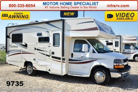 /TX 11/24/14 &lt;a href=&quot;http://www.mhsrv.com/coachmen-rv/&quot;&gt;&lt;img src=&quot;http://www.mhsrv.com/images/sold-coachmen.jpg&quot; width=&quot;383&quot; height=&quot;141&quot; border=&quot;0&quot;/&gt;&lt;/a&gt;
Family Owned &amp; Operated and the #1 Volume Selling Motor Home Dealer in the World as well as the #1 Coachmen Dealer in the World.  &lt;object width=&quot;400&quot; height=&quot;300&quot;&gt;&lt;param name=&quot;movie&quot; value=&quot;http://www.youtube.com/v/fBpsq4hH-Ws?version=3&amp;amp;hl=en_US&quot;&gt;&lt;/param&gt;&lt;param name=&quot;allowFullScreen&quot; value=&quot;true&quot;&gt;&lt;/param&gt;&lt;param name=&quot;allowscriptaccess&quot; value=&quot;always&quot;&gt;&lt;/param&gt;&lt;embed src=&quot;http://www.youtube.com/v/fBpsq4hH-Ws?version=3&amp;amp;hl=en_US&quot; type=&quot;application/x-shockwave-flash&quot; width=&quot;400&quot; height=&quot;300&quot; allowscriptaccess=&quot;always&quot; allowfullscreen=&quot;true&quot;&gt;&lt;/embed&gt;&lt;/object&gt;  
MSRP $78,122. New 2015 Coachmen Freelander Model 21QB. This Class C RV measures approximately 23 feet 11 inches in length and features a large U-shaped booth &amp; plenty of sleeping areas. This beautiful new class C RV includes Coachmen&#39;s Lead Dog Package featuring tinted windows, 3 burner range with oven, stainless steel wheel inserts, back-up camera, power awning, LED exterior &amp; interior lighting, solar ready, rear ladder, 50 gallon fresh water tank, 5,000 lb. hitch &amp; wire, glass door shower, Onan generator, 80&quot; long bed, roller bearing drawer glides, Azdel Composite sidewall, Thermofoil counter tops and Travel easy roadside assistance.  Additional options include the beautiful Platinum wood color, heated tanks and LCD TV with DVD player. The Coachmen Freelander 21QB also features a Chevrolet 4500 chassis, Chevrolet V8 6.0L engine and a 57 gallon fuel tank and more.  For additional coach information, brochures, window sticker, videos, photos, Freelander reviews &amp; testimonials as well as additional information about Motor Home Specialist and our manufacturers please visit us at MHSRV .com or call 800-335-6054. At Motor Home Specialist we DO NOT charge any prep or orientation fees like you will find at other dealerships. All sale prices include a 200 point inspection, interior &amp; exterior wash &amp; detail of vehicle, a thorough coach orientation with an MHS technician, an RV Starter&#39;s kit, a nights stay in our delivery park featuring landscaped and covered pads with full hook-ups and much more. WHY PAY MORE?... WHY SETTLE FOR LESS?