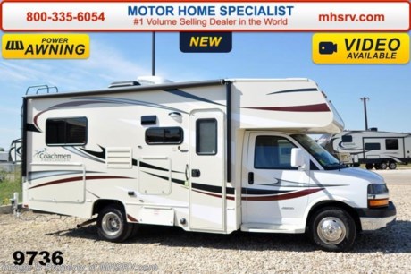 /TX 2/23/15 &lt;a href=&quot;http://www.mhsrv.com/coachmen-rv/&quot;&gt;&lt;img src=&quot;http://www.mhsrv.com/images/sold-coachmen.jpg&quot; width=&quot;383&quot; height=&quot;141&quot; border=&quot;0&quot;/&gt;&lt;/a&gt;
Family Owned &amp; Operated and the #1 Volume Selling Motor Home Dealer in the World as well as the #1 Coachmen Dealer in the World.   &lt;object width=&quot;400&quot; height=&quot;300&quot;&gt;&lt;param name=&quot;movie&quot; value=&quot;http://www.youtube.com/v/fBpsq4hH-Ws?version=3&amp;amp;hl=en_US&quot;&gt;&lt;/param&gt;&lt;param name=&quot;allowFullScreen&quot; value=&quot;true&quot;&gt;&lt;/param&gt;&lt;param name=&quot;allowscriptaccess&quot; value=&quot;always&quot;&gt;&lt;/param&gt;&lt;embed src=&quot;http://www.youtube.com/v/fBpsq4hH-Ws?version=3&amp;amp;hl=en_US&quot; type=&quot;application/x-shockwave-flash&quot; width=&quot;400&quot; height=&quot;300&quot; allowscriptaccess=&quot;always&quot; allowfullscreen=&quot;true&quot;&gt;&lt;/embed&gt;&lt;/object&gt;  
MSRP $78,122. New 2015 Coachmen Freelander Model 21QB. This Class C RV measures approximately 23 feet 11 inches in length and features a large U-shaped booth &amp; plenty of sleeping areas. This beautiful new class C RV includes Coachmen&#39;s Lead Dog Package featuring tinted windows, 3 burner range with oven, stainless steel wheel inserts, back-up camera, power awning, LED exterior &amp; interior lighting, solar ready, rear ladder, 50 gallon fresh water tank, 5,000 lb. hitch &amp; wire, glass door shower, Onan generator, 80&quot; long bed, roller bearing drawer glides, Azdel Composite sidewall, Thermofoil counter tops and Travel easy roadside assistance.  Additional options include the beautiful Platinum wood color, heated tanks and LCD TV with DVD player. The Coachmen Freelander 21QB also features a Chevrolet 4500 chassis, Chevrolet V8 6.0L engine and a 57 gallon fuel tank and more.  For additional coach information, brochures, window sticker, videos, photos, Freelander reviews &amp; testimonials as well as additional information about Motor Home Specialist and our manufacturers please visit us at MHSRV .com or call 800-335-6054. At Motor Home Specialist we DO NOT charge any prep or orientation fees like you will find at other dealerships. All sale prices include a 200 point inspection, interior &amp; exterior wash &amp; detail of vehicle, a thorough coach orientation with an MHS technician, an RV Starter&#39;s kit, a nights stay in our delivery park featuring landscaped and covered pads with full hook-ups and much more. WHY PAY MORE?... WHY SETTLE FOR LESS?
