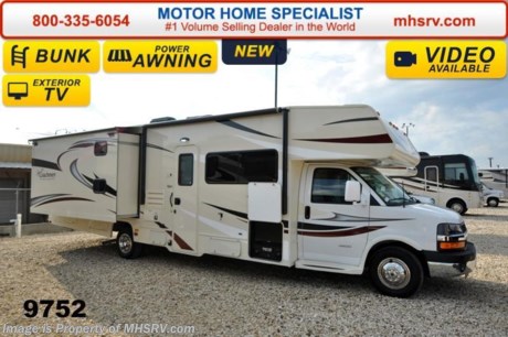 &lt;a href=&quot;http://www.mhsrv.com/coachmen-rv/&quot;&gt;&lt;img src=&quot;http://www.mhsrv.com/images/sold-coachmen.jpg&quot; width=&quot;383&quot; height=&quot;141&quot; border=&quot;0&quot;/&gt;&lt;/a&gt;  Receive a $2,000 VISA Gift Card with purchase from Motor Home Specialist. Offer ends Feb. 28th, 2015. Family Owned &amp; Operated and the #1 Volume Selling Motor Home Dealer in the World as well as the #1 Coachmen Dealer in the World. 
&lt;object width=&quot;400&quot; height=&quot;300&quot;&gt;&lt;param name=&quot;movie&quot; value=&quot;http://www.youtube.com/v/RqNmQzNdFZ8?version=3&amp;amp;hl=en_US&quot;&gt;&lt;/param&gt;&lt;param name=&quot;allowFullScreen&quot; value=&quot;true&quot;&gt;&lt;/param&gt;&lt;param name=&quot;allowscriptaccess&quot; value=&quot;always&quot;&gt;&lt;/param&gt;&lt;embed src=&quot;http://www.youtube.com/v/RqNmQzNdFZ8?version=3&amp;amp;hl=en_US&quot; type=&quot;application/x-shockwave-flash&quot; width=&quot;400&quot; height=&quot;300&quot; allowscriptaccess=&quot;always&quot; allowfullscreen=&quot;true&quot;&gt;&lt;/embed&gt;&lt;/object&gt;  MSRP $95,269. New 2015 Coachmen Freelander Model 32BH is approximately 32 feet 11 inches in length with bunk beds: This Class C RV is powered by a 6.0L V-8 Chevrolet engine &amp; 6 speed automatic transmission. This beautiful coach features the Lead Dog Value Package featuring high gloss colored fiberglass sidewalls, fiberglass running boards, tinted windows, 3 burner range with oven, stainless steel wheel inserts, back-up camera, power awning, LED exterior &amp; interior lighting, solar ready, rear ladder, 50 gallon fresh water tank, slide-out awning, 5K. lb. hitch, glass door shower, Onan generator, 80&quot; long bed, roller bearing drawer glides, Azdel Composite sidewall, Thermofoil counter tops and Travel Easy Roadside Assistance.  Additional options include air assist suspension, spare tire, heated tanks, child safety net &amp; ladder, 15,000 BTU A/C with heat pump, upgraded Serta mattress, exterior entertainment center, LCD TV with DVD player, and the bunk bed entertainment package which includes 2 TV/DVD players and the beautiful Platinum wood package. For additional coach information, brochures, window sticker, videos, photos, Freelander reviews &amp; testimonials as well as additional information about Motor Home Specialist and our manufacturers please visit us at MHSRV .com or call 800-335-6054. At Motor Home Specialist we DO NOT charge any prep or orientation fees like you will find at other dealerships. All sale prices include a 200 point inspection, interior &amp; exterior wash &amp; detail of vehicle, a thorough coach orientation with an MHS technician, an RV Starter&#39;s kit, a nights stay in our delivery park featuring landscaped and covered pads with full hook-ups and much more. WHY PAY MORE?... WHY SETTLE FOR LESS?